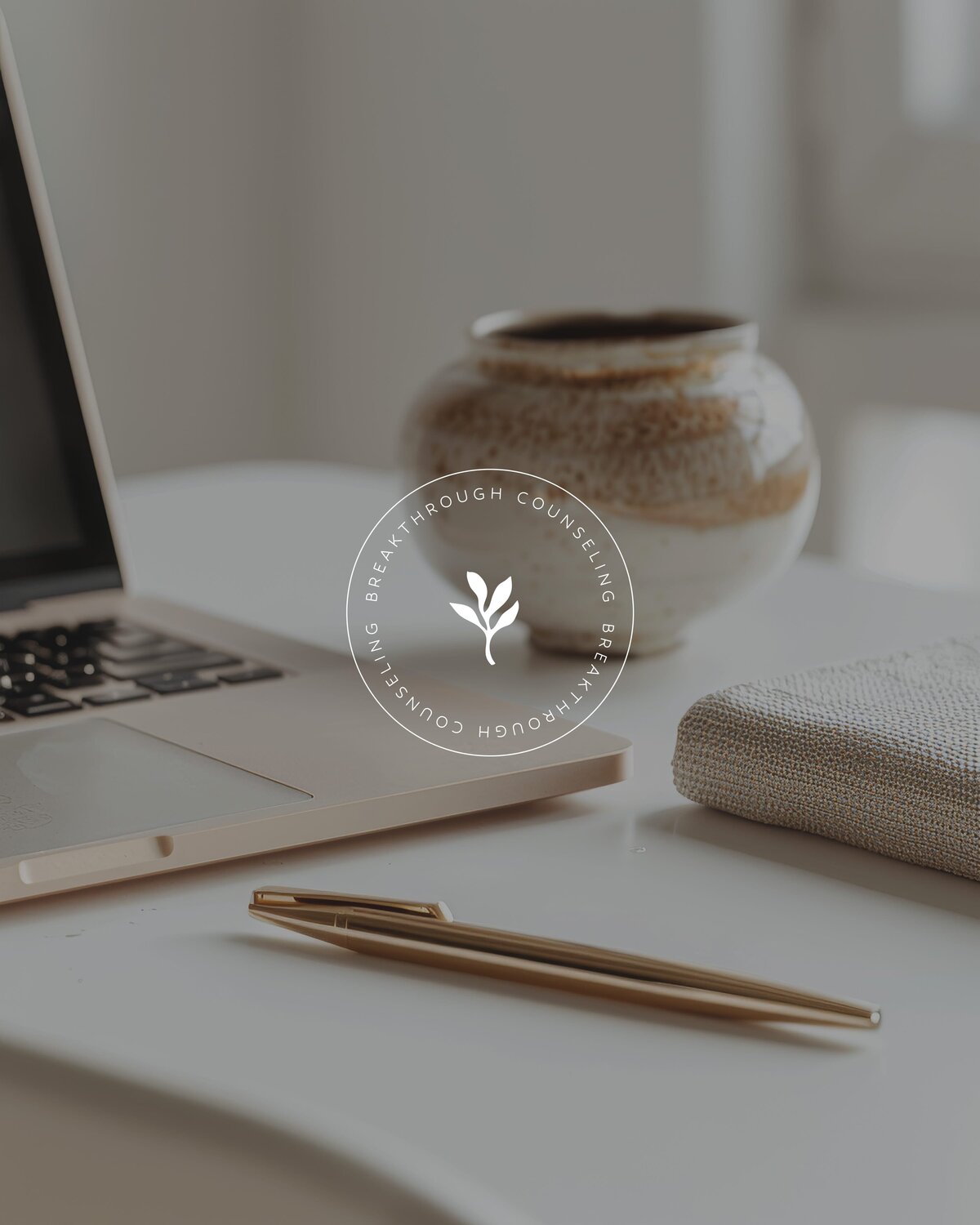 elevated modern design for a San Diego therapist. 