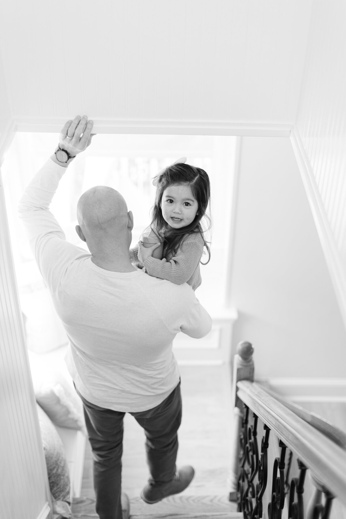 In-home newborn portrait session with siblings in Philadelphia - 3