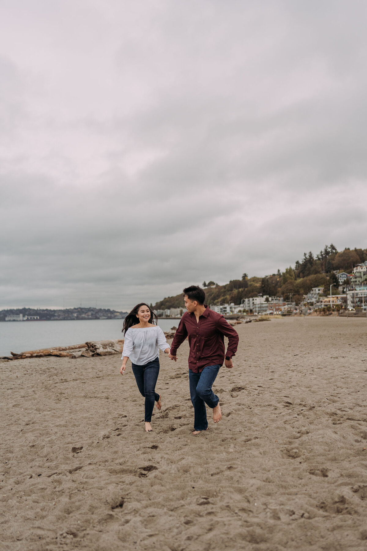 Joyce Li Photography Destination Wedding Elopement Engagement Lifestyle Portrait Photographer West Coast Seattle Washington California alkibeachengagement-26