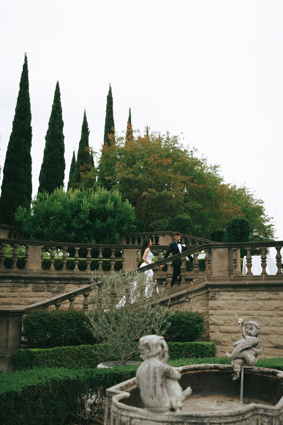 Luxury Beverly Hills California Wedding at Greystone Mansion and Gardens