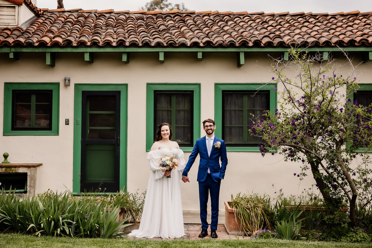 Archer Inspired Photography - Rachel and Alex Wedding - Rancho Los Cerritos Historic Site - Long Beach - Couple Photos-63