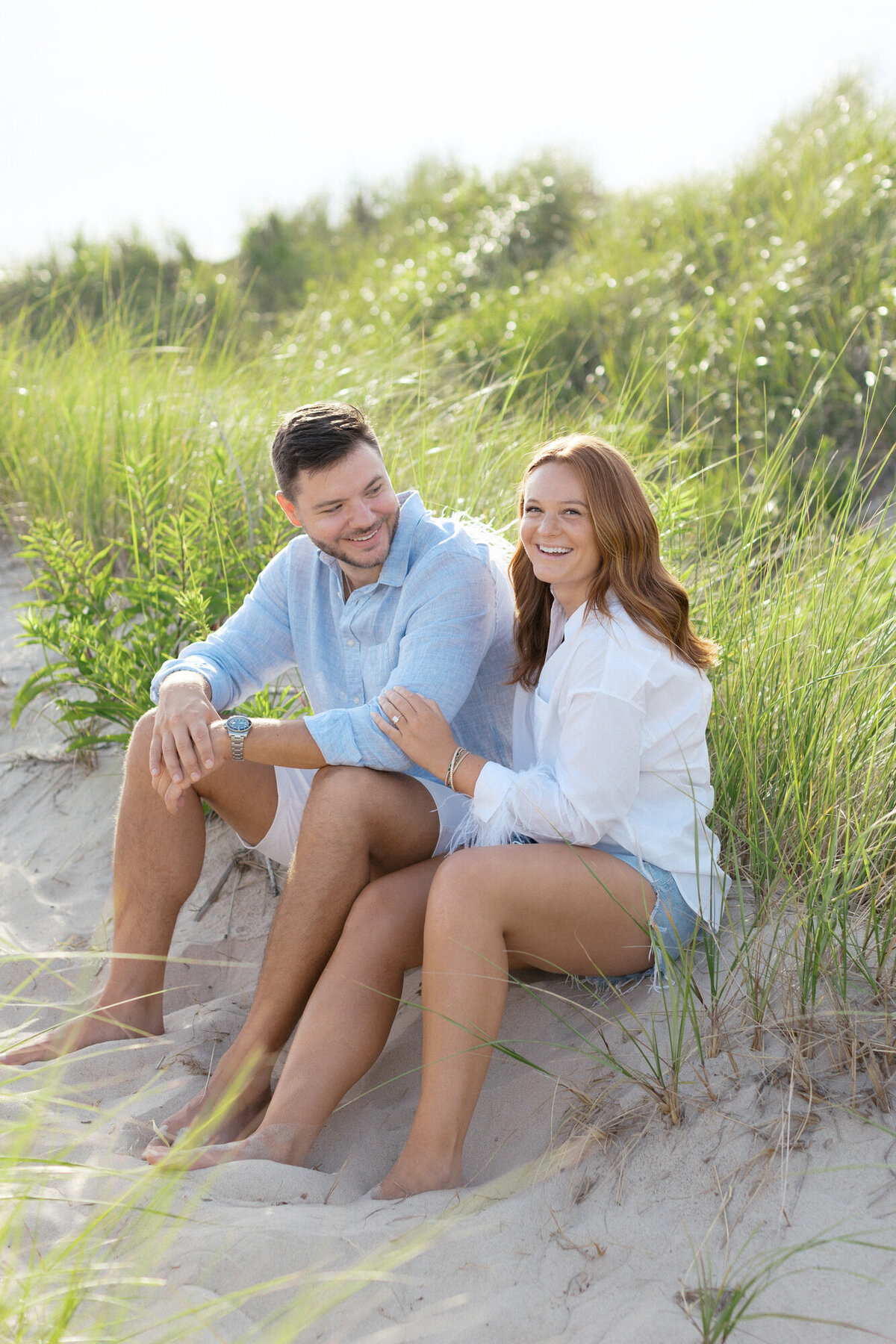 Watch Hill RI Engagement Photos-Halie Child Photography-6-1