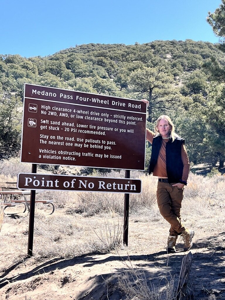 point of now return sign