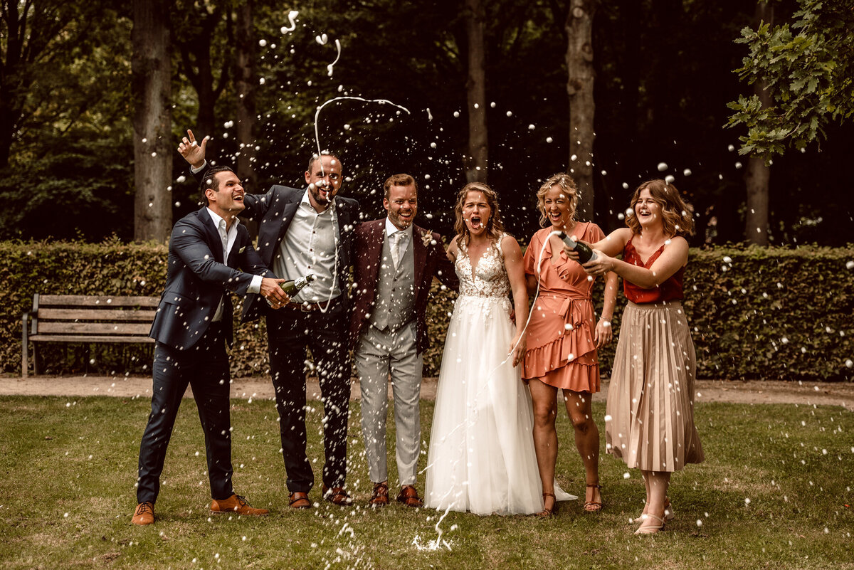 bruidsfotografie kasteel Dussen