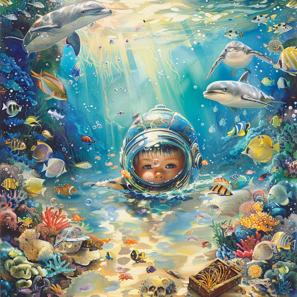 reigncongrejo_A_dreamy_underwater_scene_of_a_young_boy_in_a_sub_3bfdd12c-cba1-4c5b-824d-76af36618902