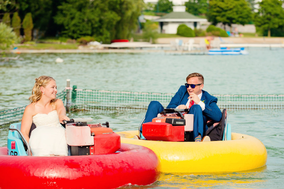 bride_groom_bumperboats
