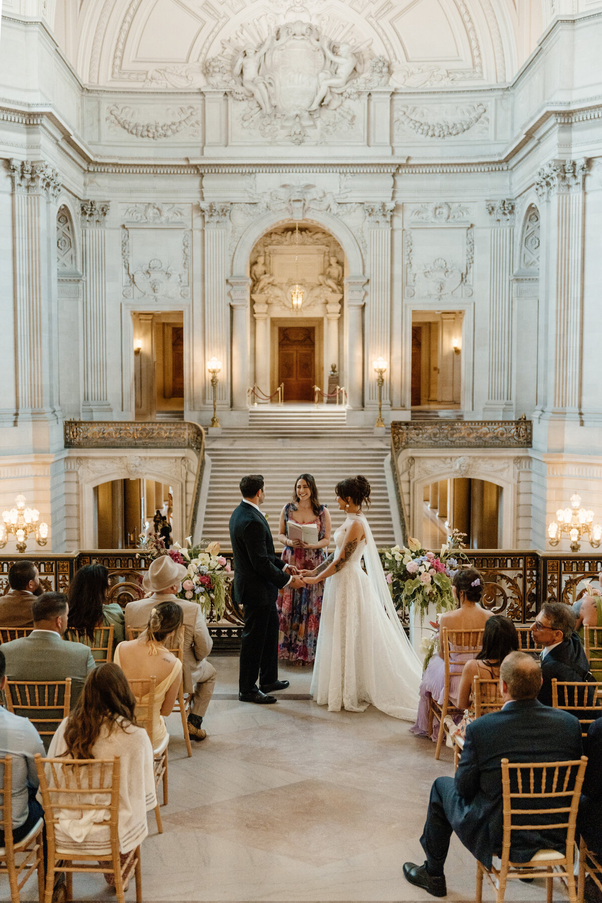 San Francisco City Hall wedding ceremony