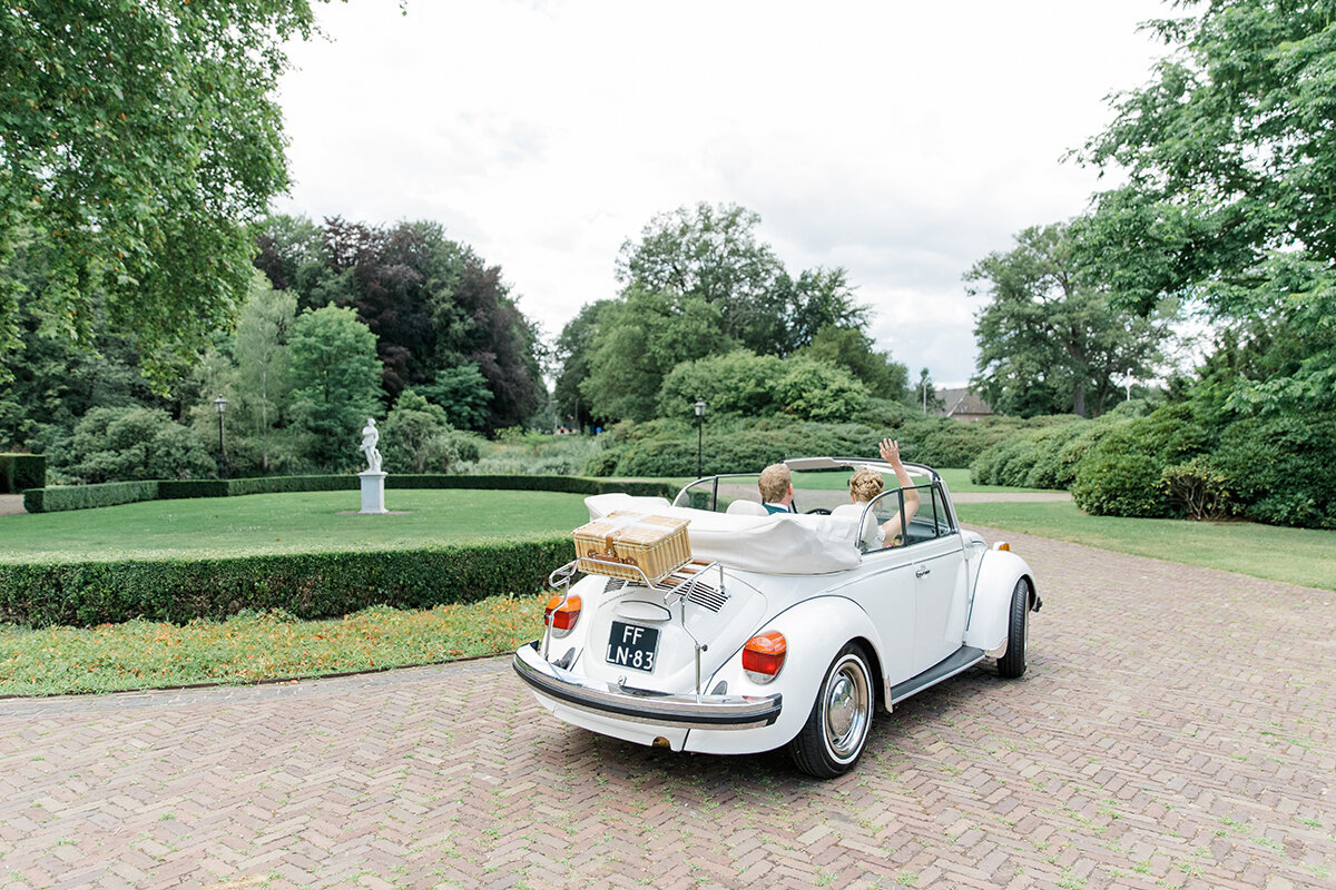 trouwauto fotograaf nederland
