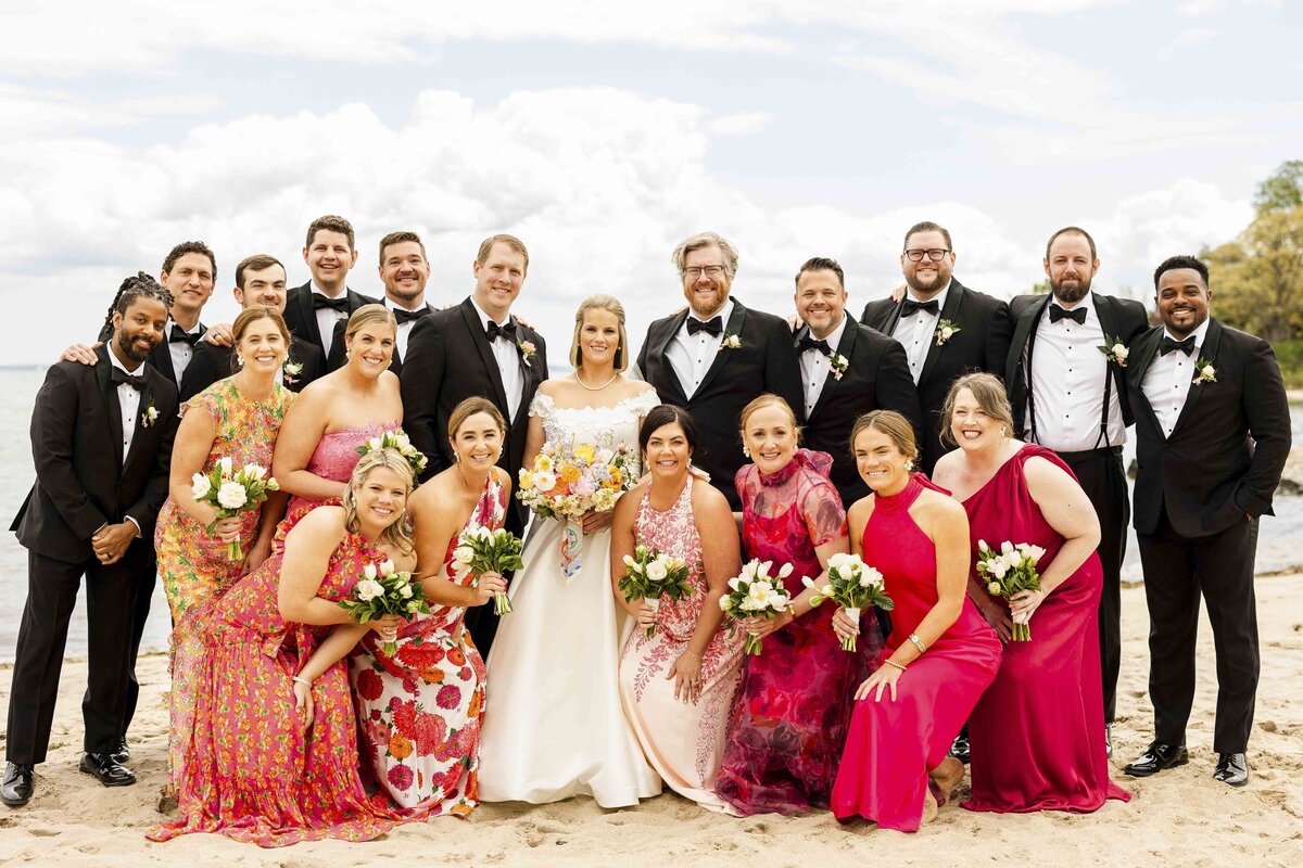 Ashley Mac Photographs - East Coast Wedding Photographer - Jersey - New York - Connecticut - Shore Club Spring Wedding with Pops of Color -22