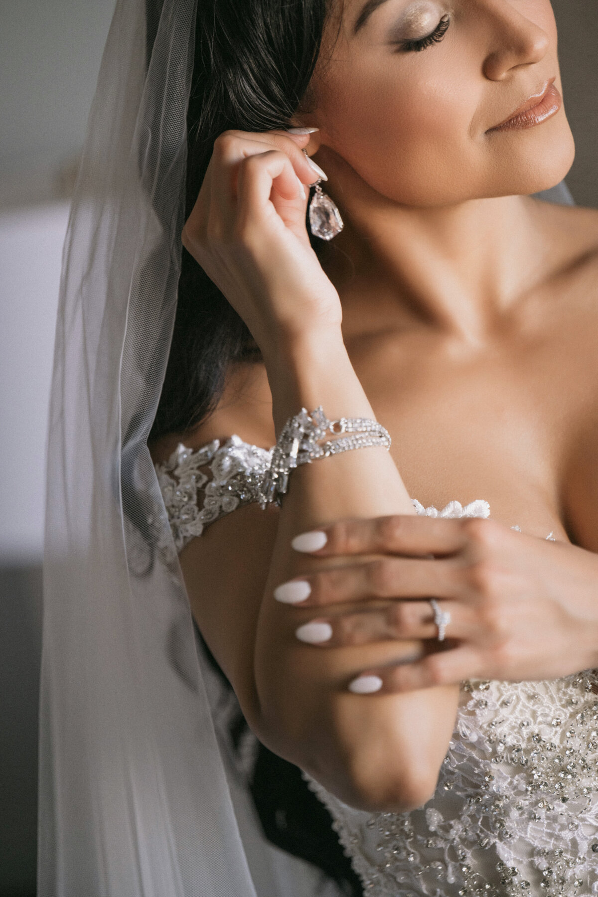 stunning bridal portrait