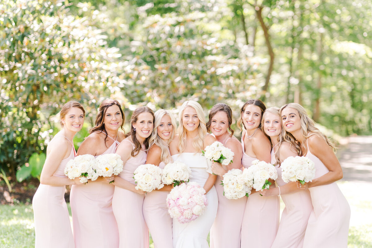 Classic Blush & Gold Goodstone Inn Wedding  Megan Kelsey Photography-1839