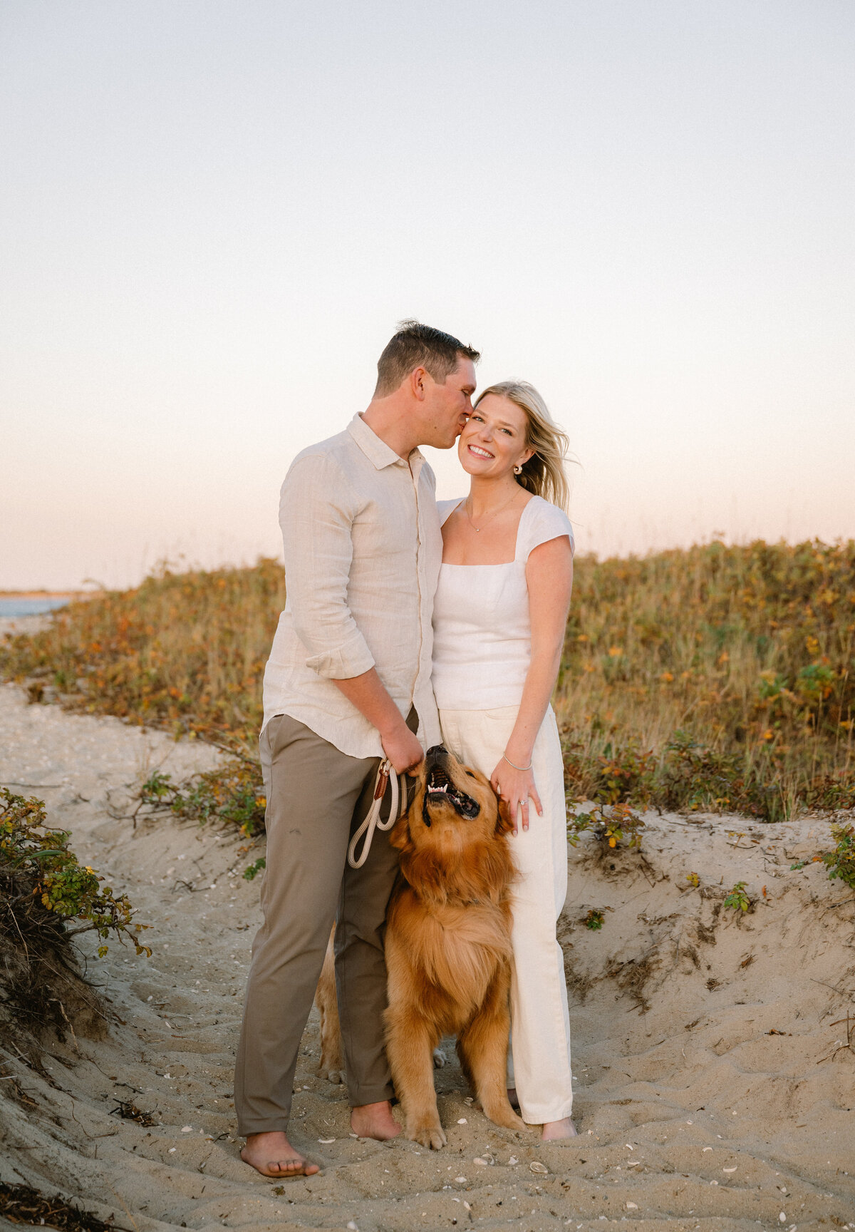 Sarah and Bobby's Nantucket Engagement Photos Rebecca Love Photography 7