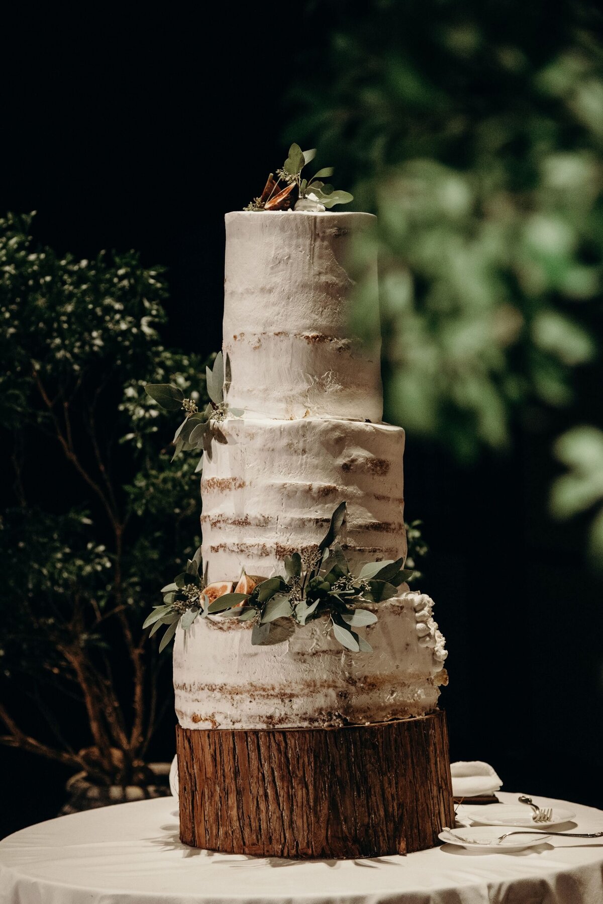 Kyoto Japan Rustic Wedding Cake