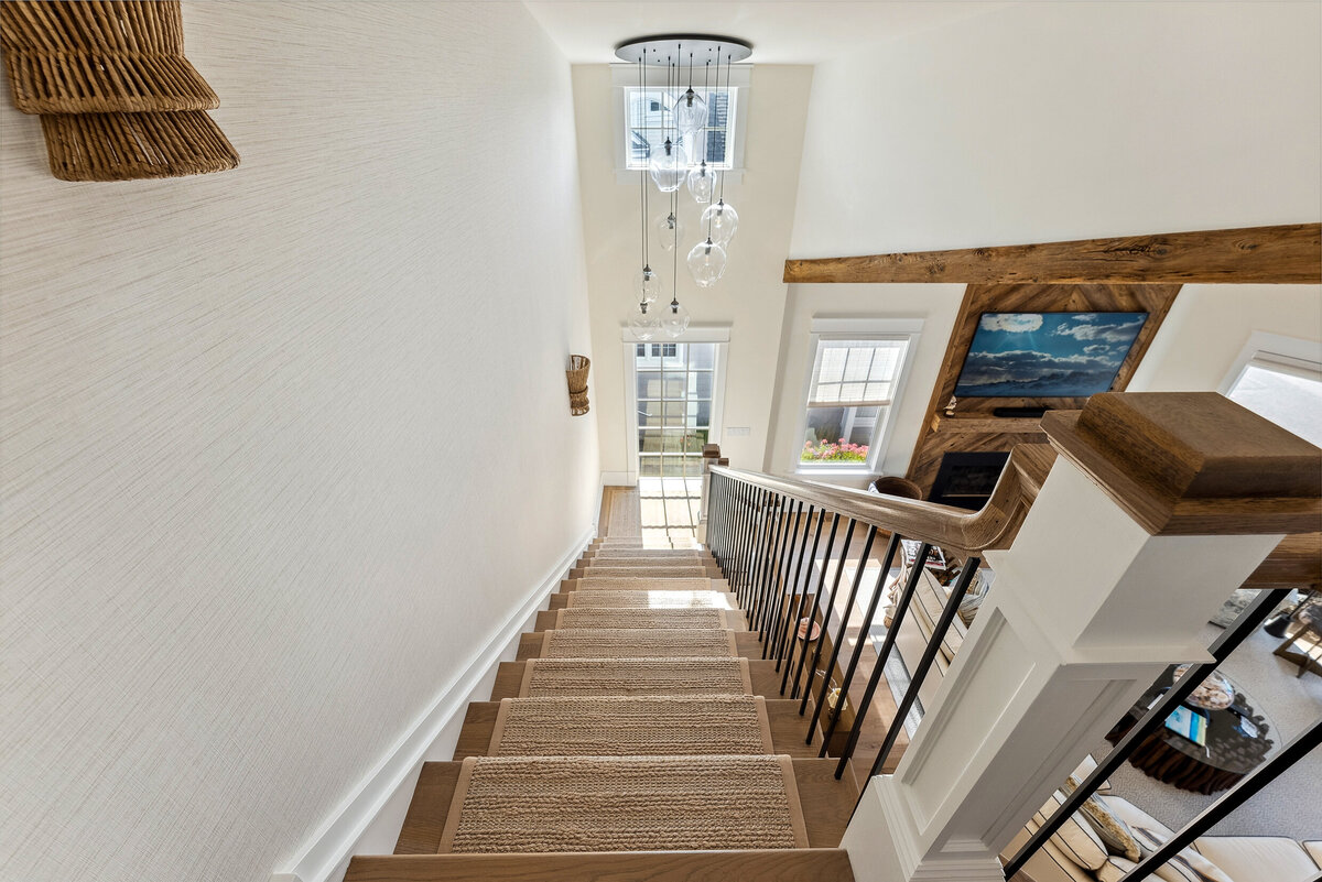 Stairwell with light