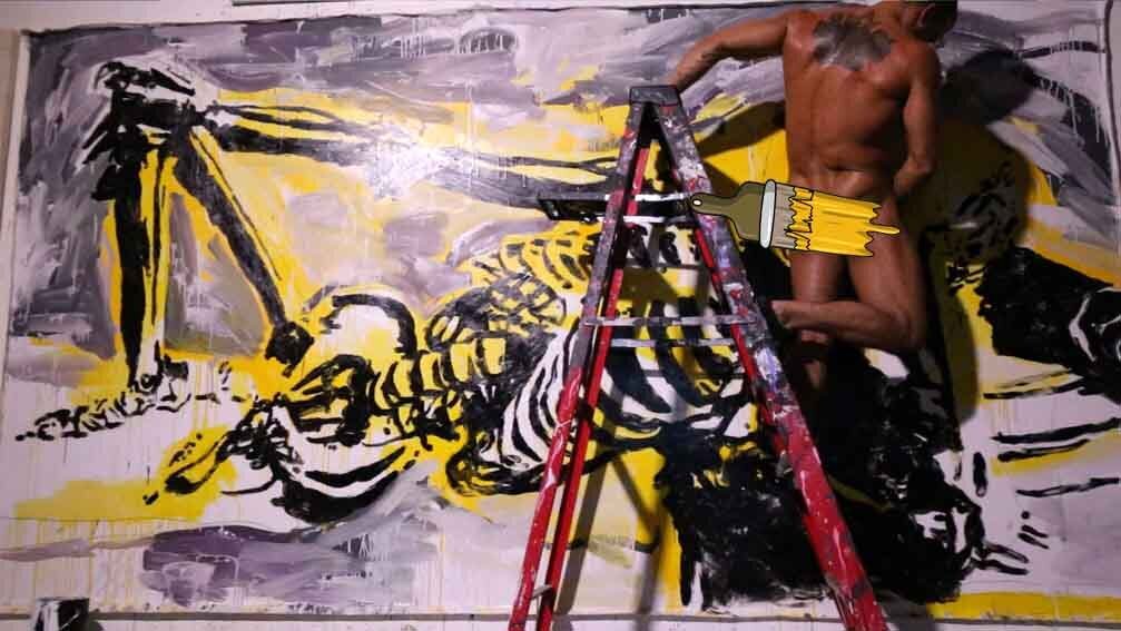 Brent Ray Fraser Live Art Studio Webcam 59
