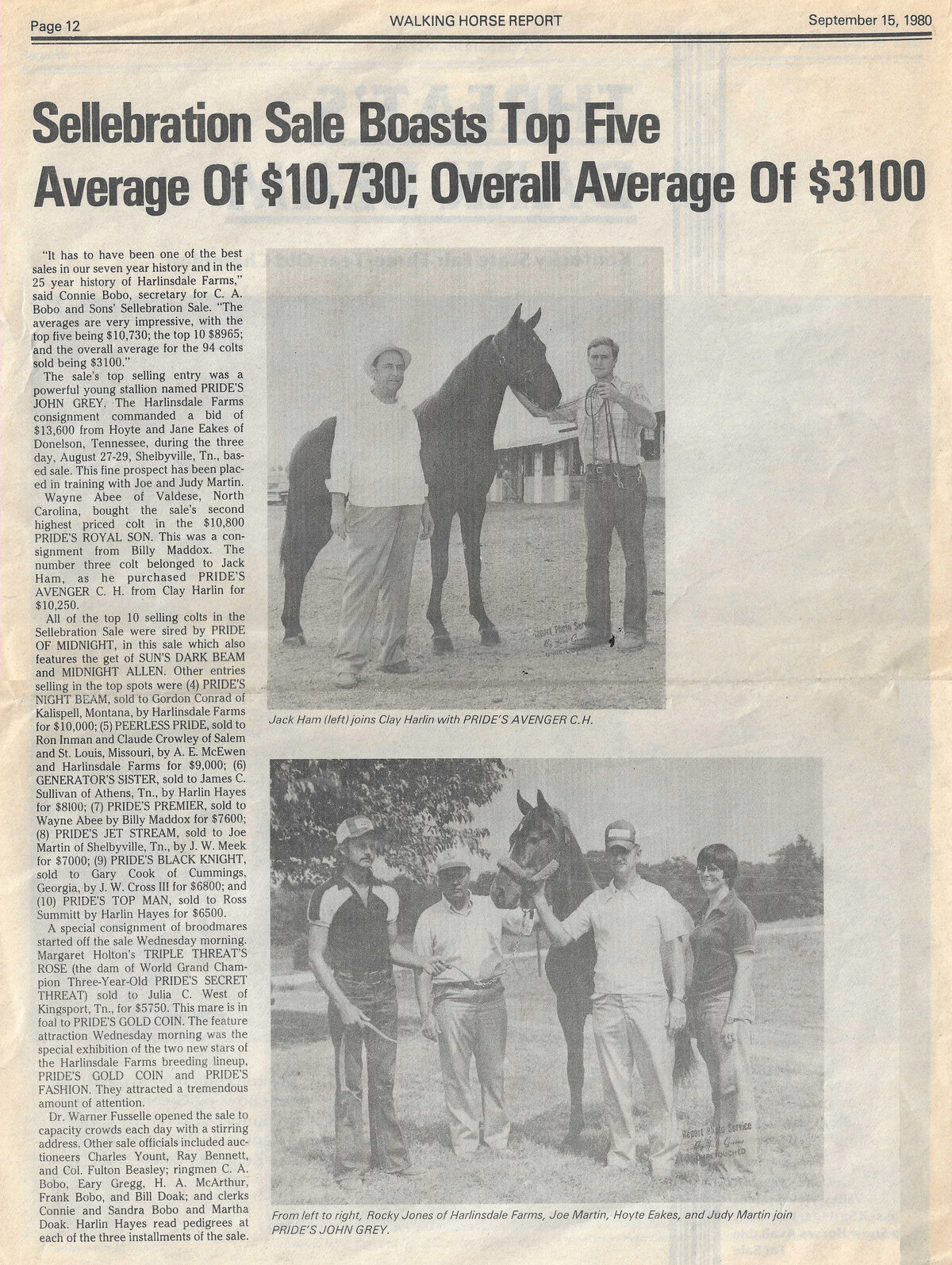 4b. Dad and Rocky Sale Article