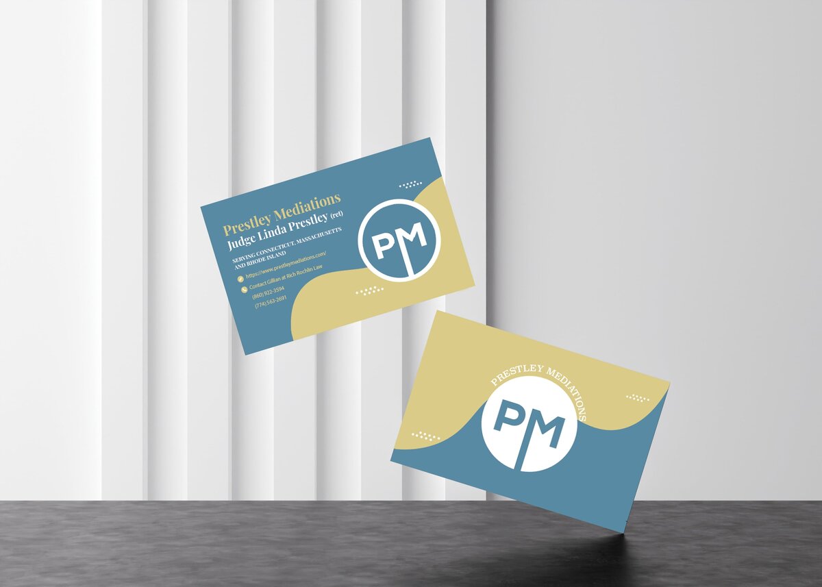 Prestley Mediations - Business Cards - 3
