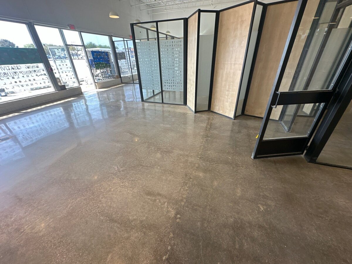 Professional concrete polishing services for commercial spaces, delivering high-quality, durable flooring solutions in DFW.