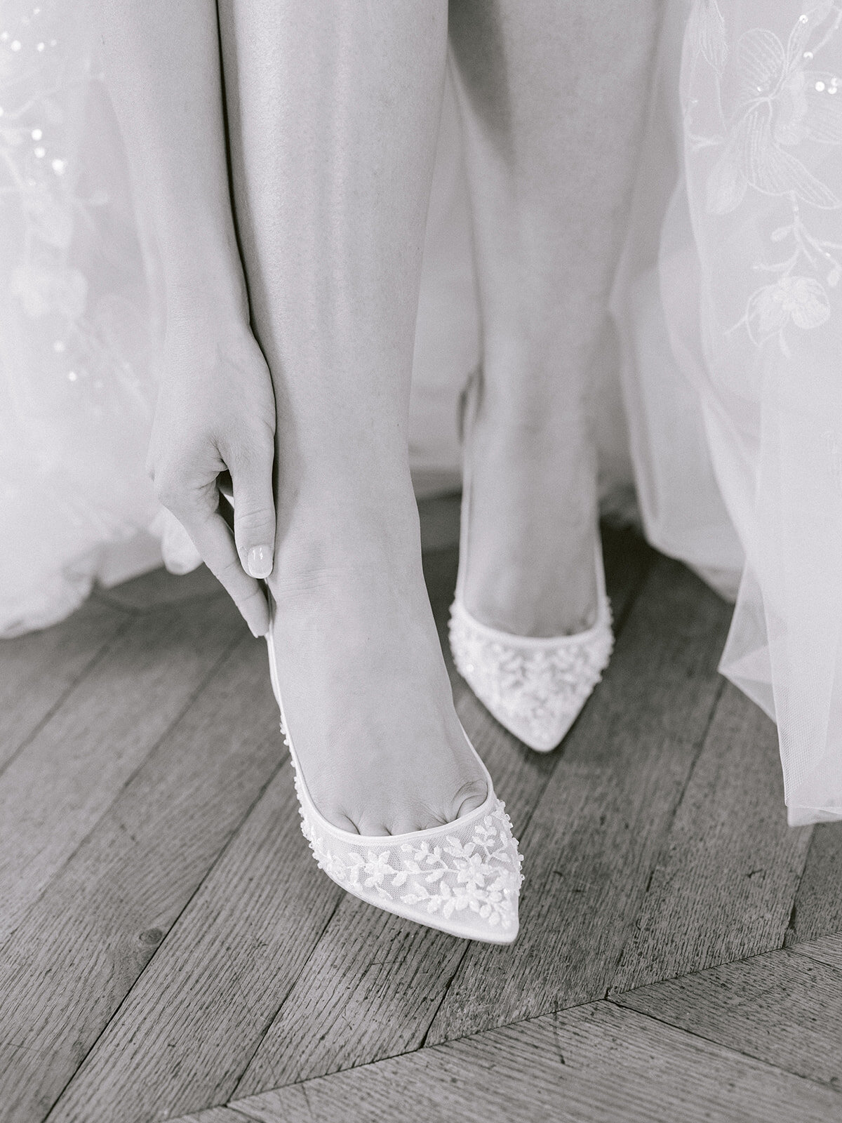 des chaussures de mariage
