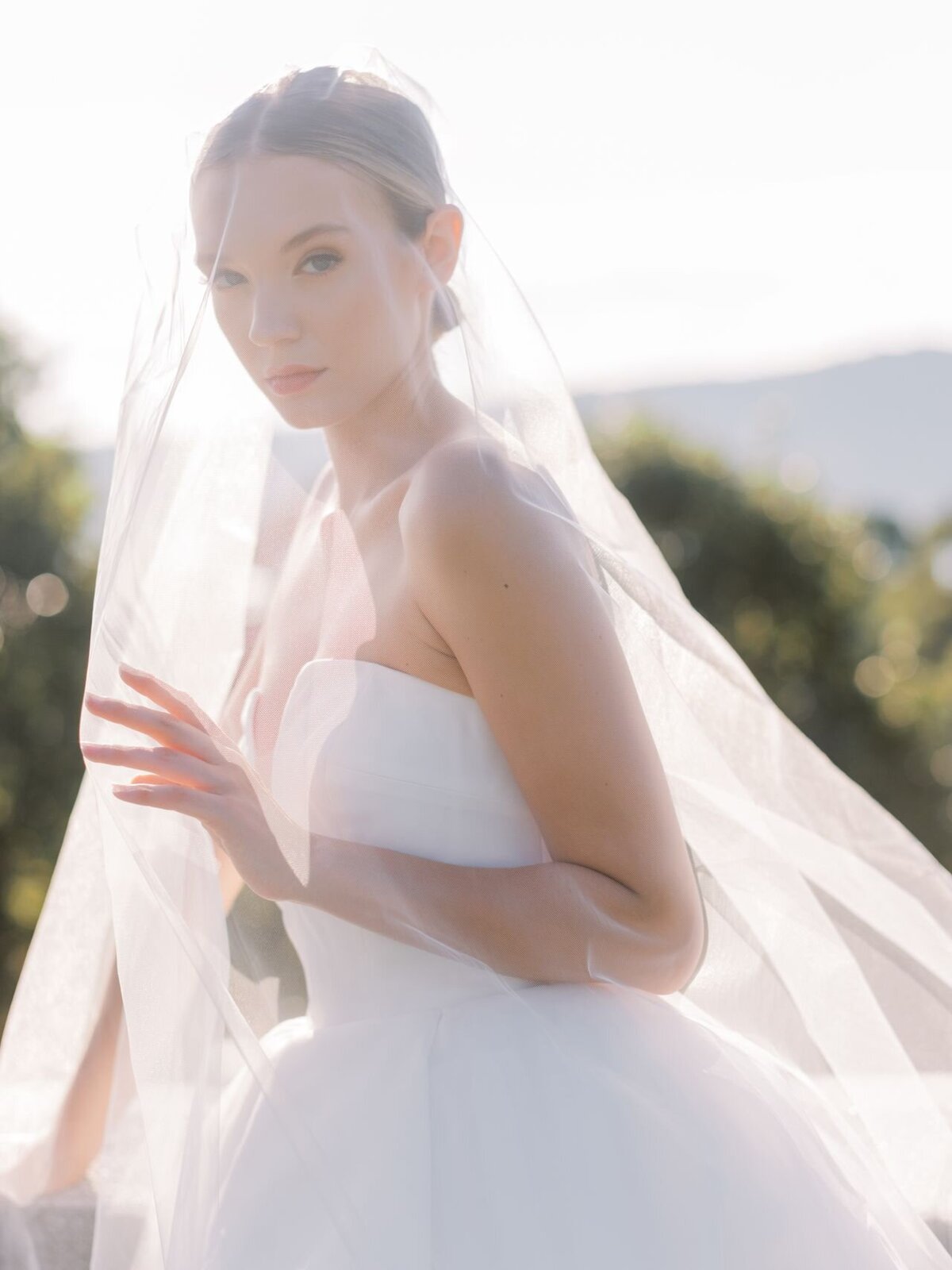 Couture Wedding dress and veil