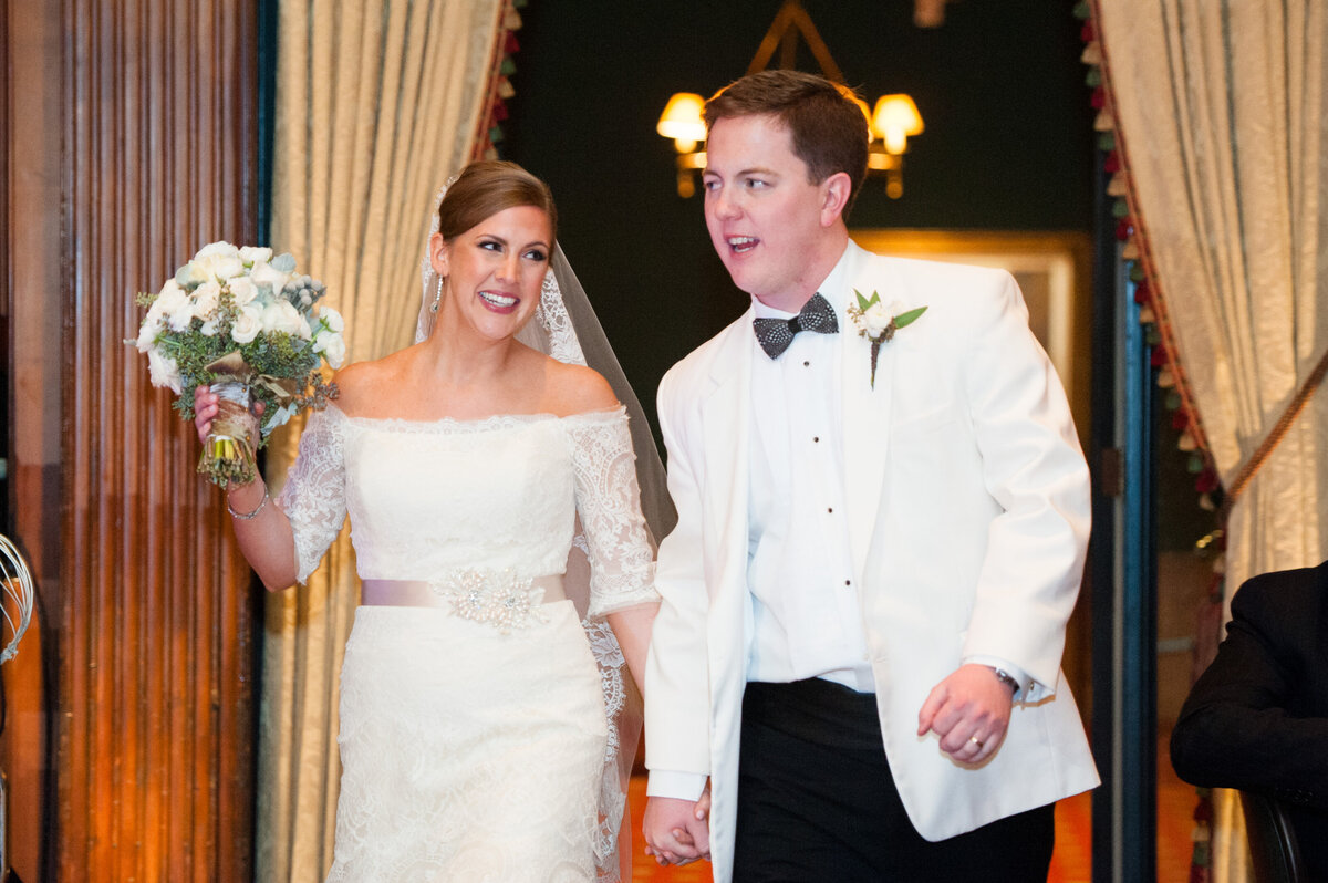 wedding entrance for duquesne club event