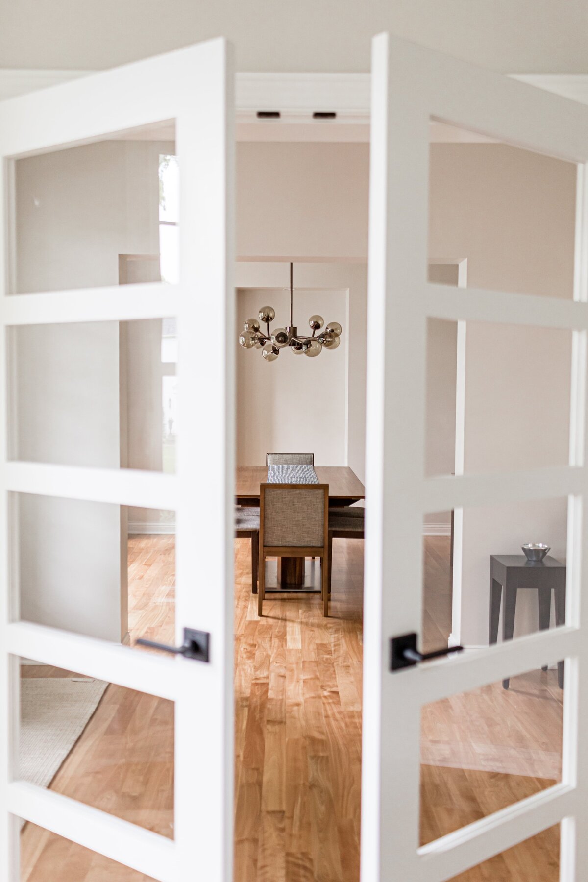 Custom Home Design Layout with Double Door Office and Dining Room Layout