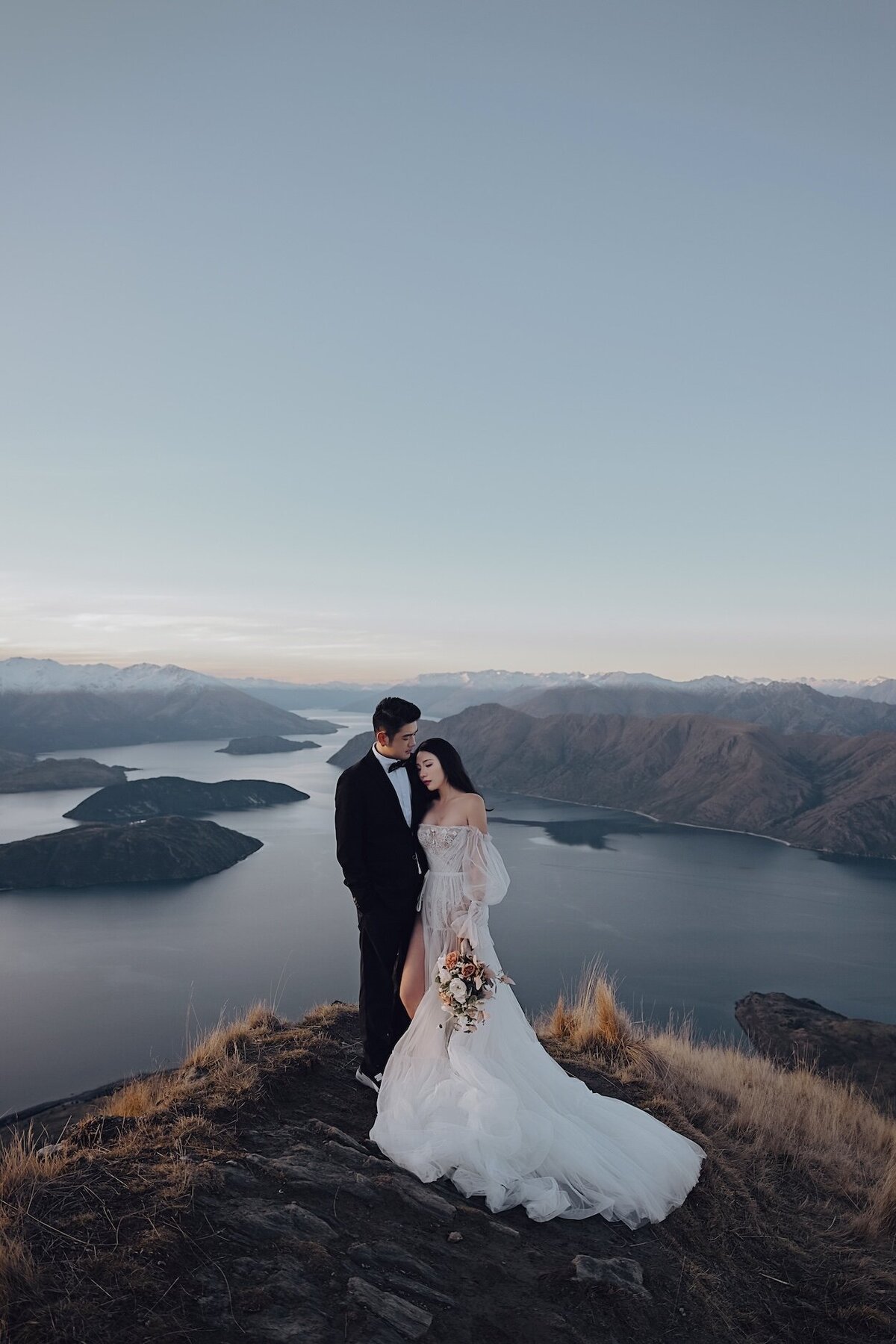 Helicopter Wedding, Coromandel Peak, Wanaka.