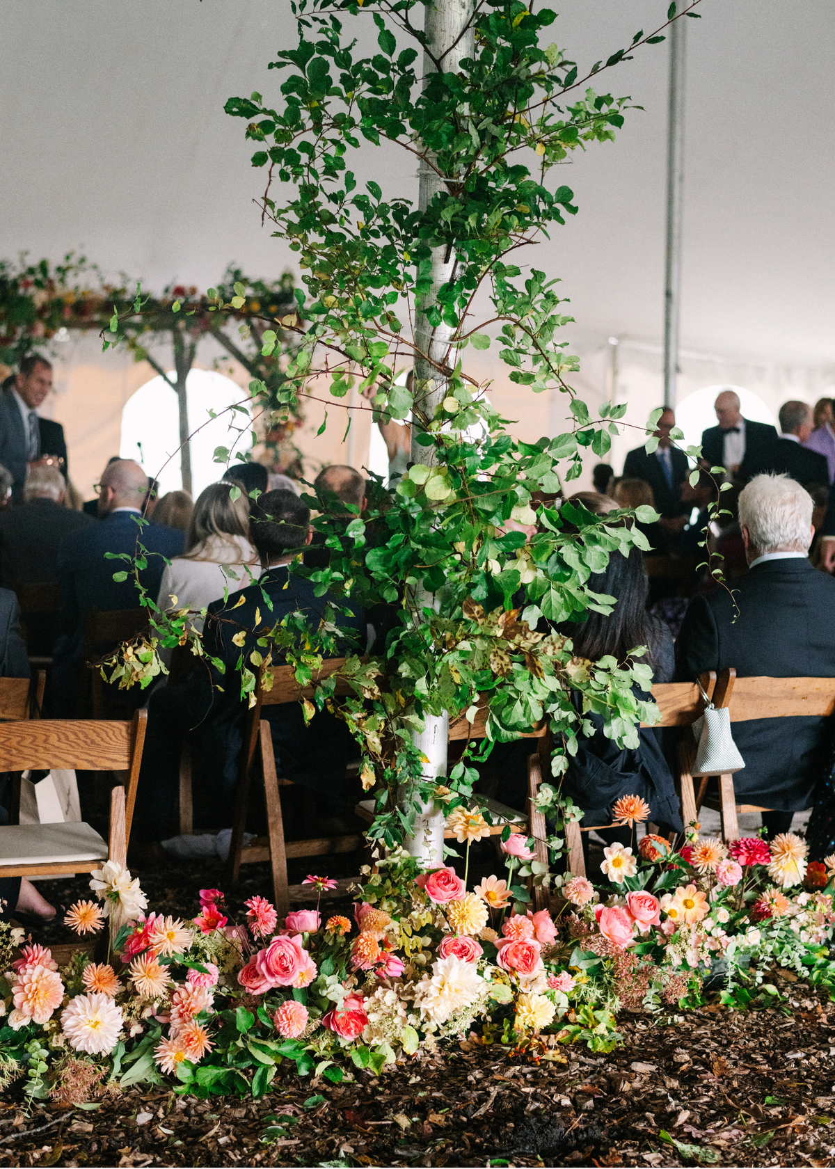 tented-wedding-ceremony-flowers-upstate-new-york