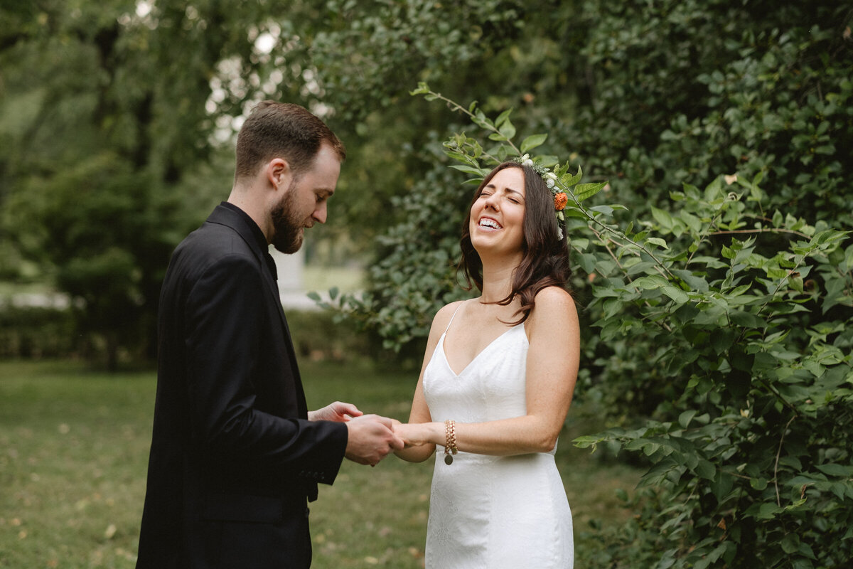 documentary photographer garden greenhouse wedding-139