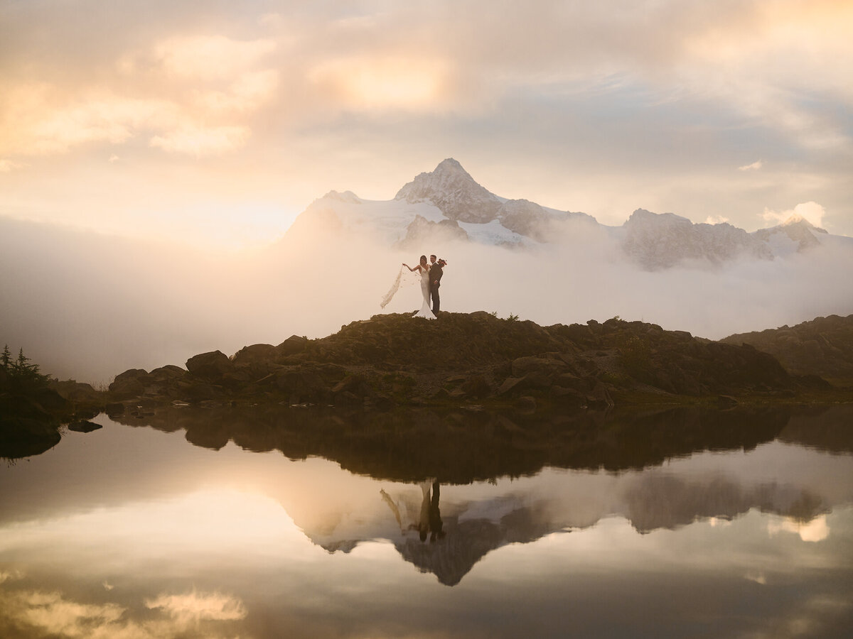 Artist Point Sunrise Elopement