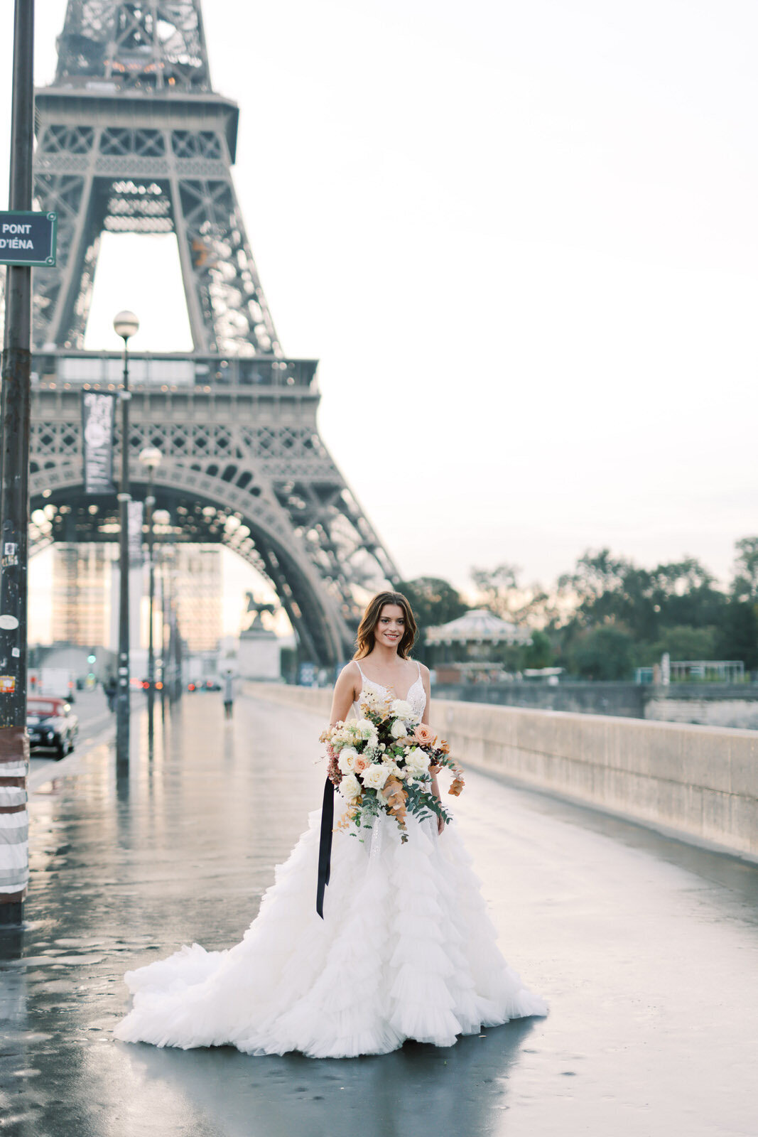 Modern Film Wedding Photography in Paris France 16