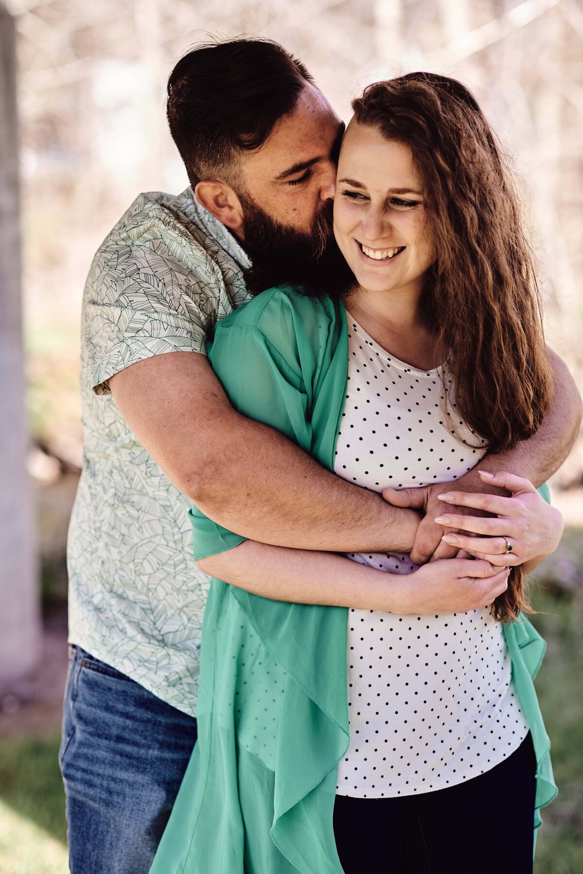 Wolcott Mill Metropark Engagement Ray Township, Michigan_80