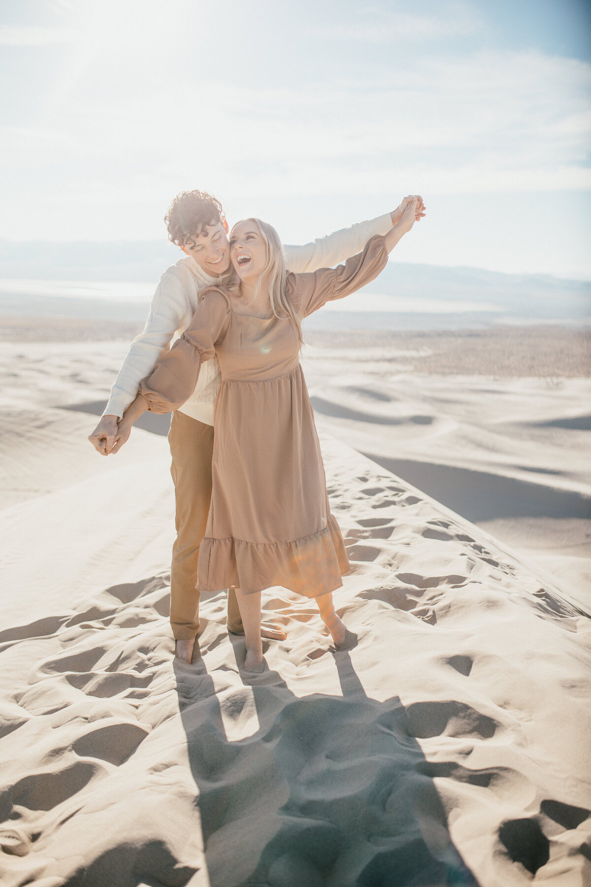 A Sand Dunes Engagement Photography Session - 14