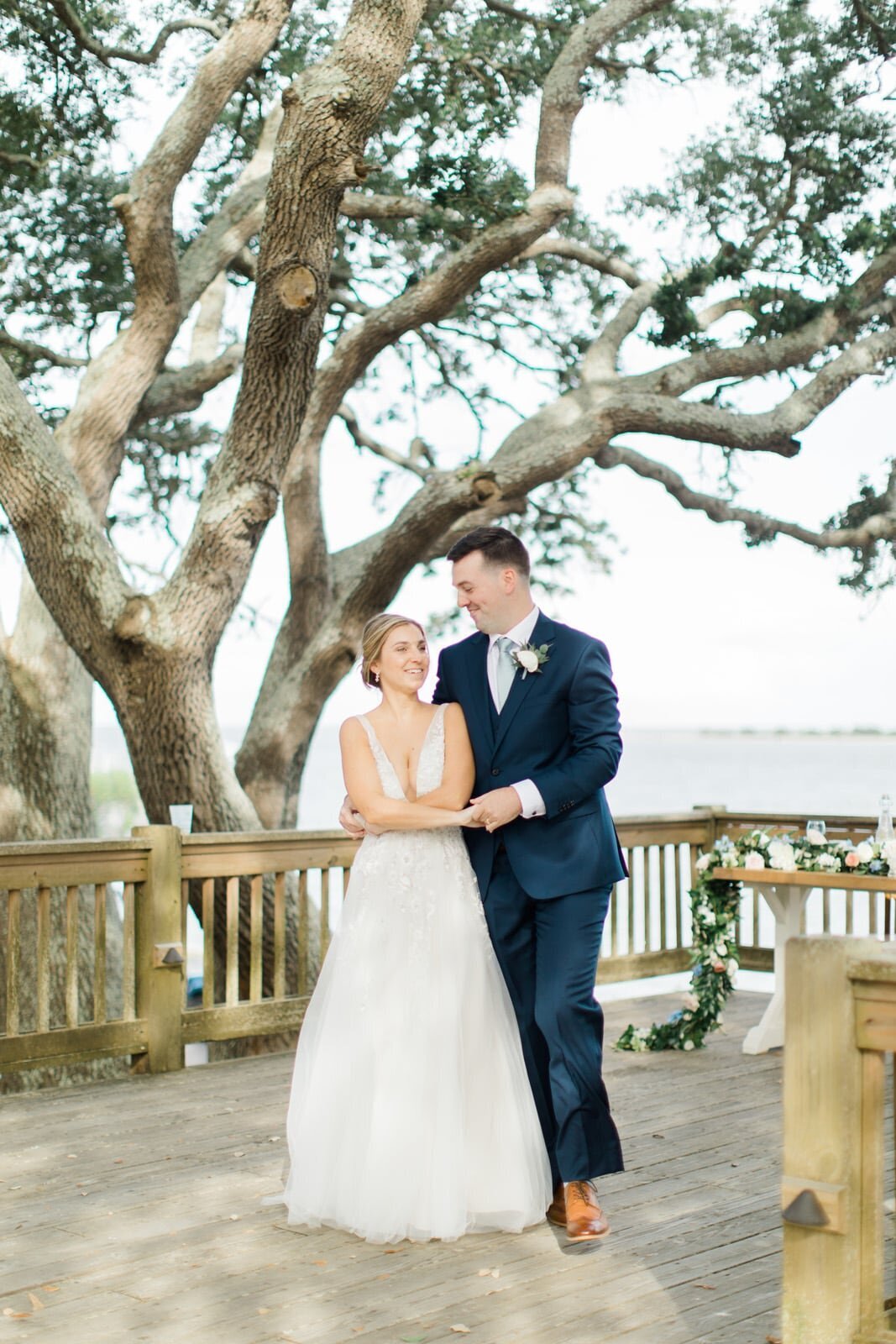 Southport Community Building Wedding | Blue Satin Bee 42