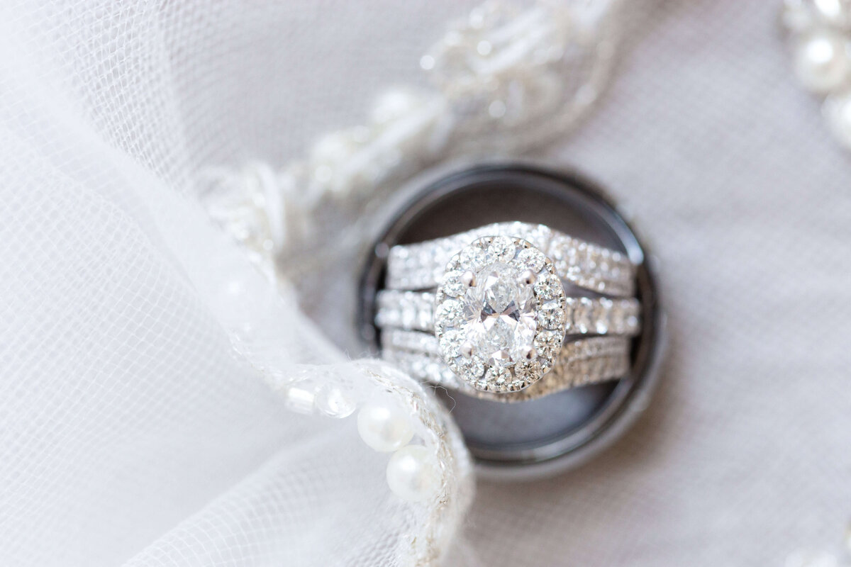 wedding and engagement rings