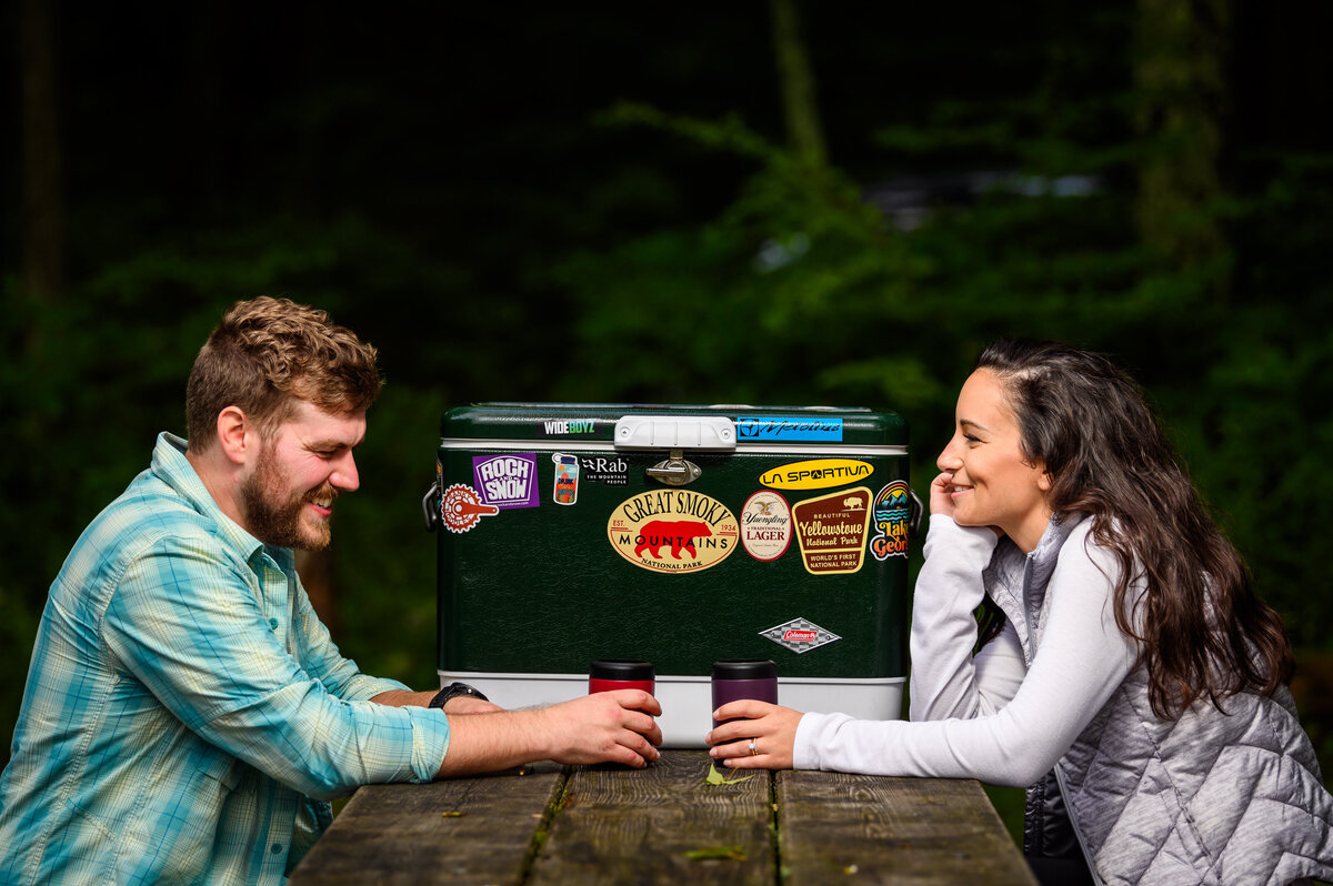 Cheyenne & Dylan's Engagement Session - High Pointe State Park-79