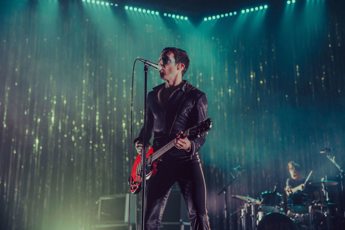 Miles Kane performing onstage at O2 Academy Brixton in London
