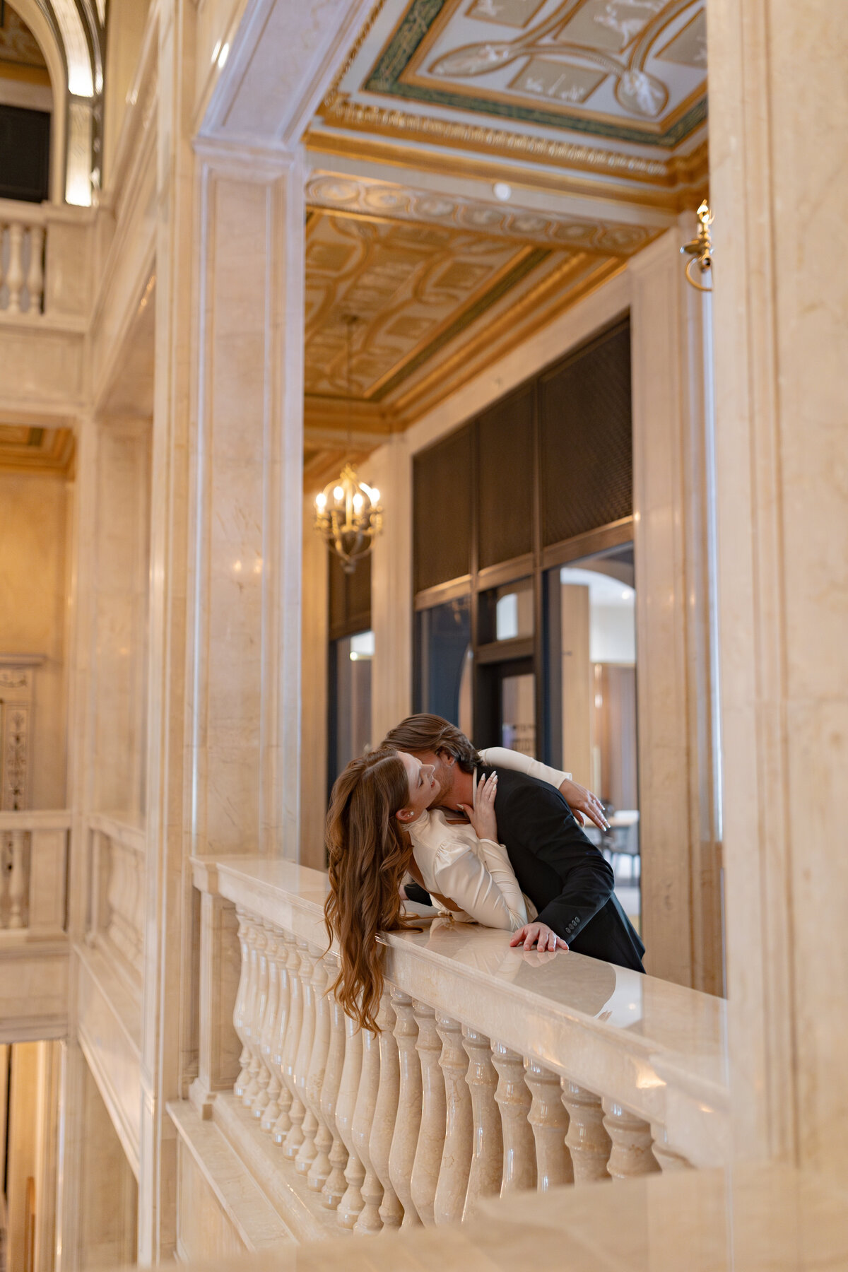 Detroit Engagement Book Tower