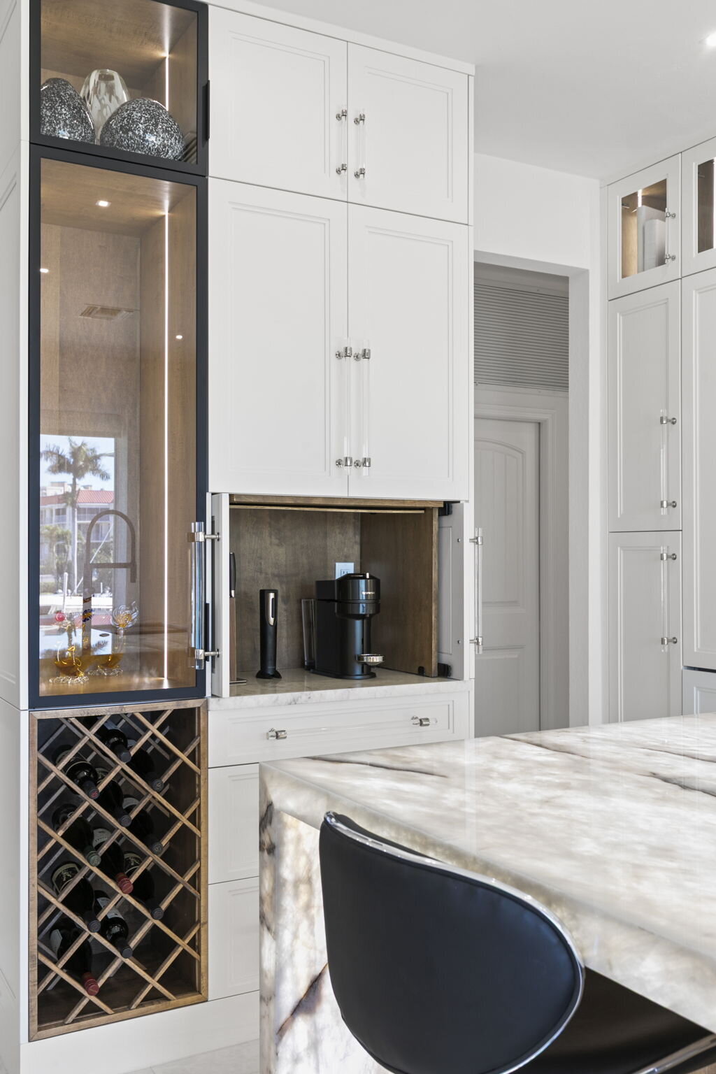 Contemporary Transitional Kitchen Kitchen Remodel by Saltwater Cabinetry project photo 2