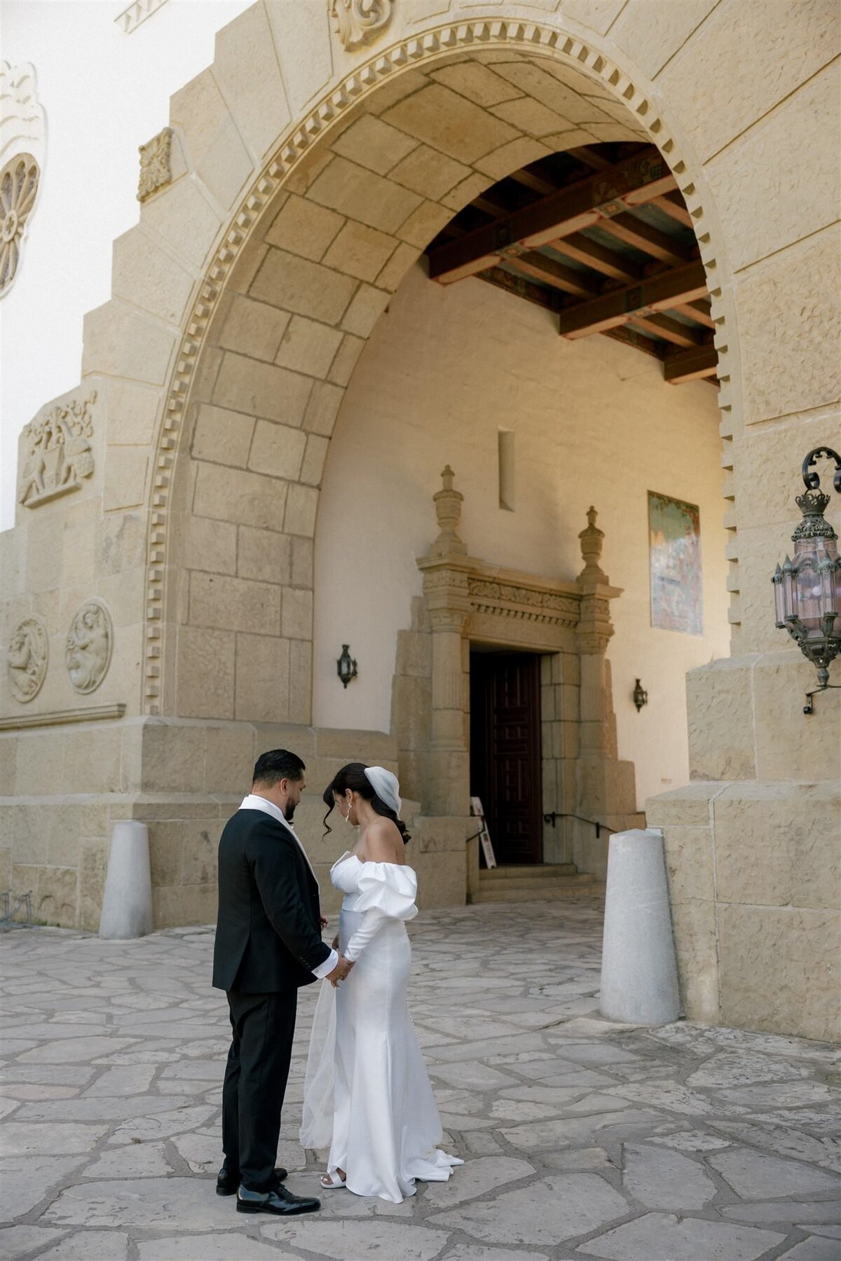 Santa Barbara Courthouse wedding ceremony - 22