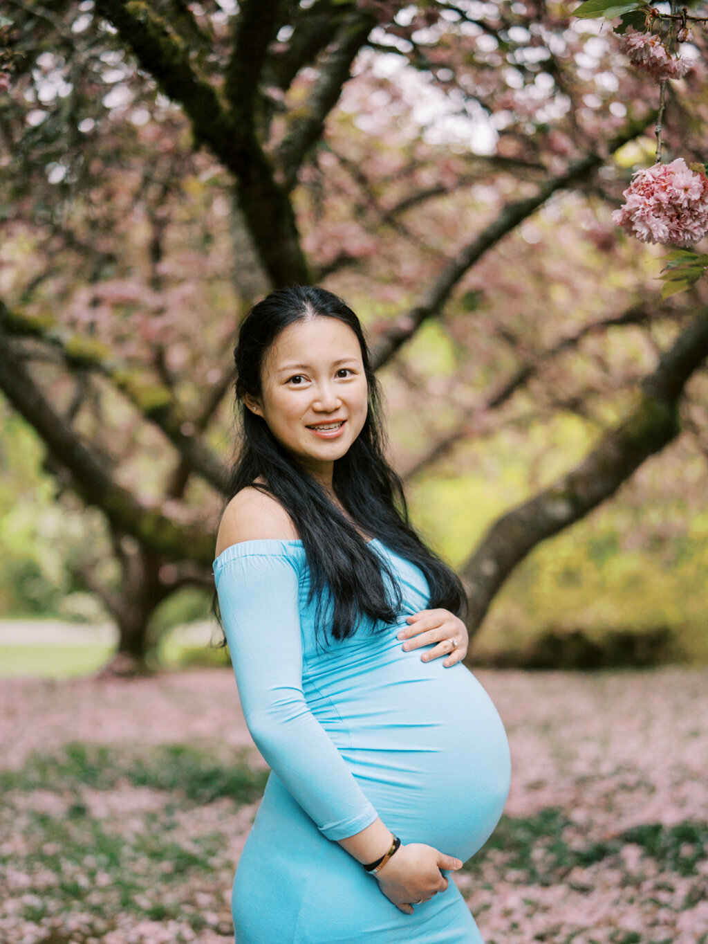 Tanya Zagumenov Washington Park Arboretum Seattle Maternity Session Yanjin-17