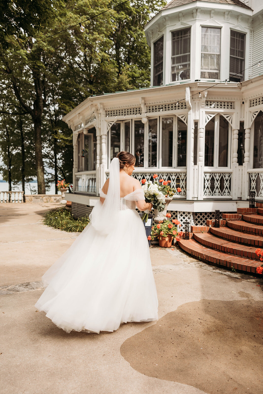 Red Pine Point Indian River Michigan Intimate Wedding Getting Ready K. E. Rogers Photography-83
