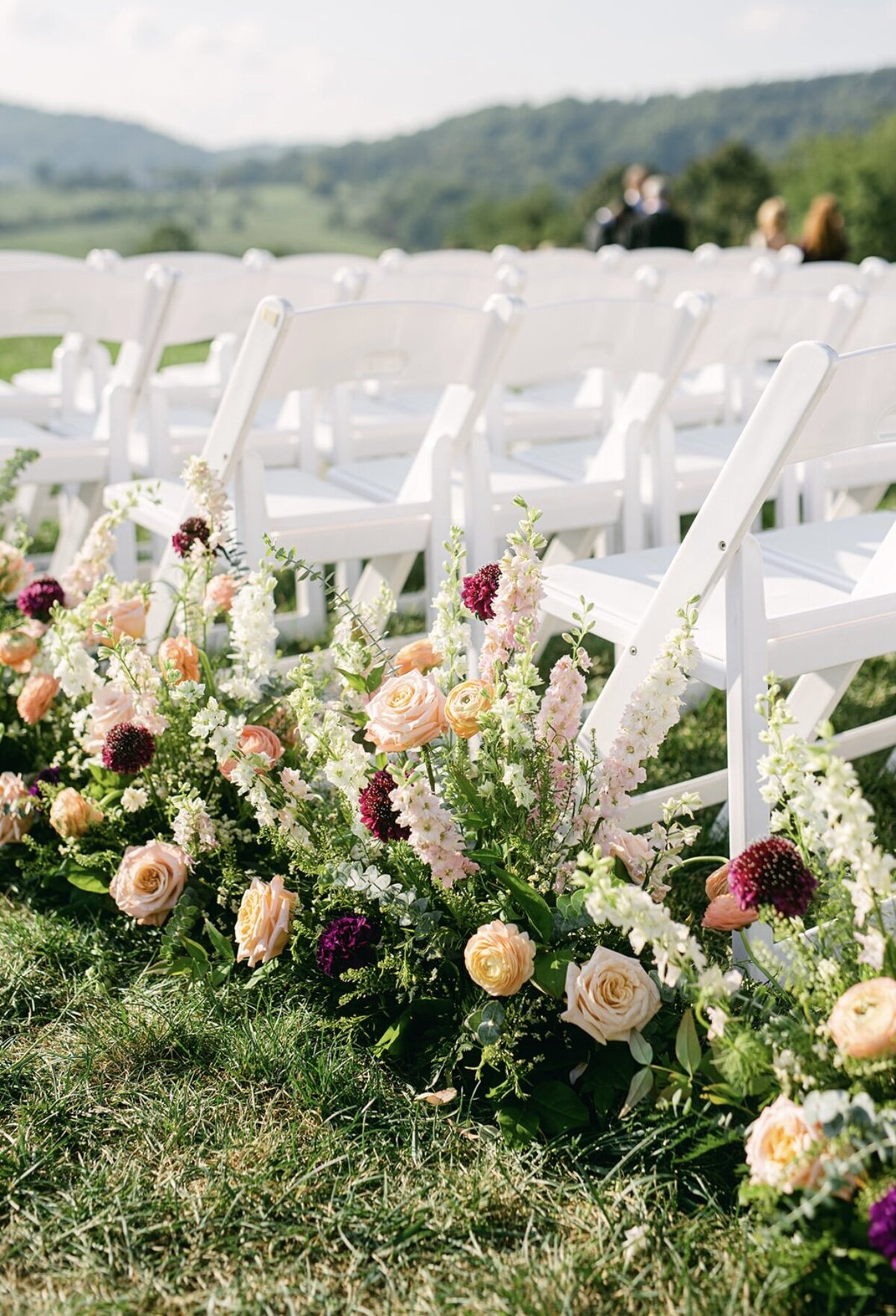 Floral Wedding Aisle