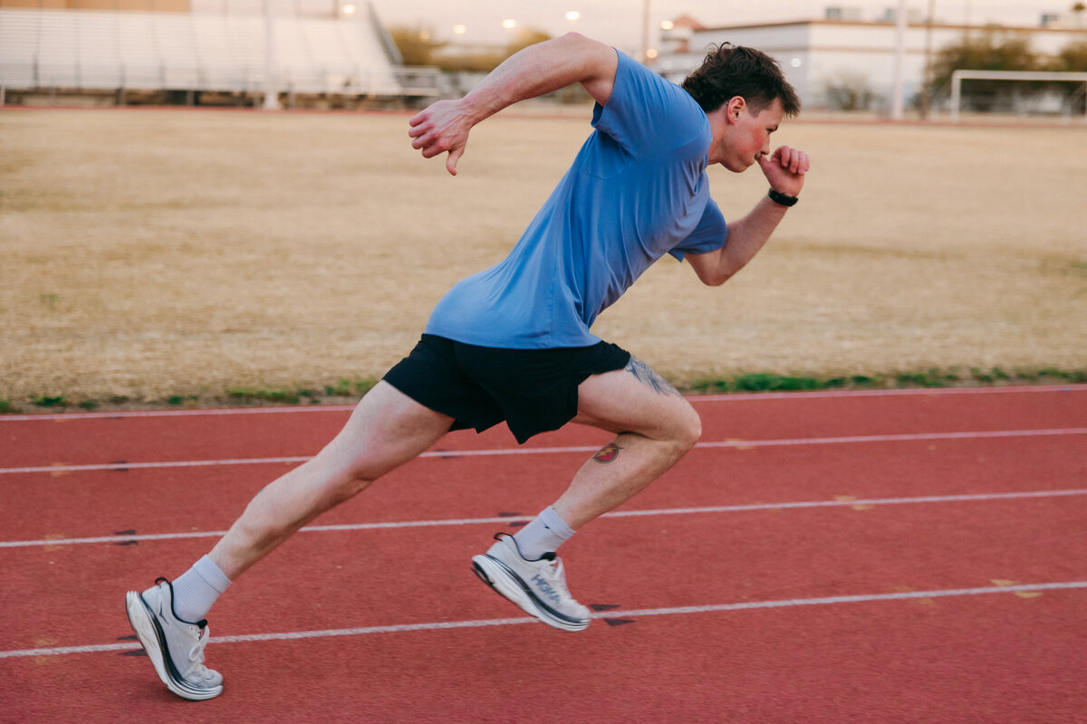 High-end video production services for running shoes, highlighting premium features and performance through cinematic visuals.