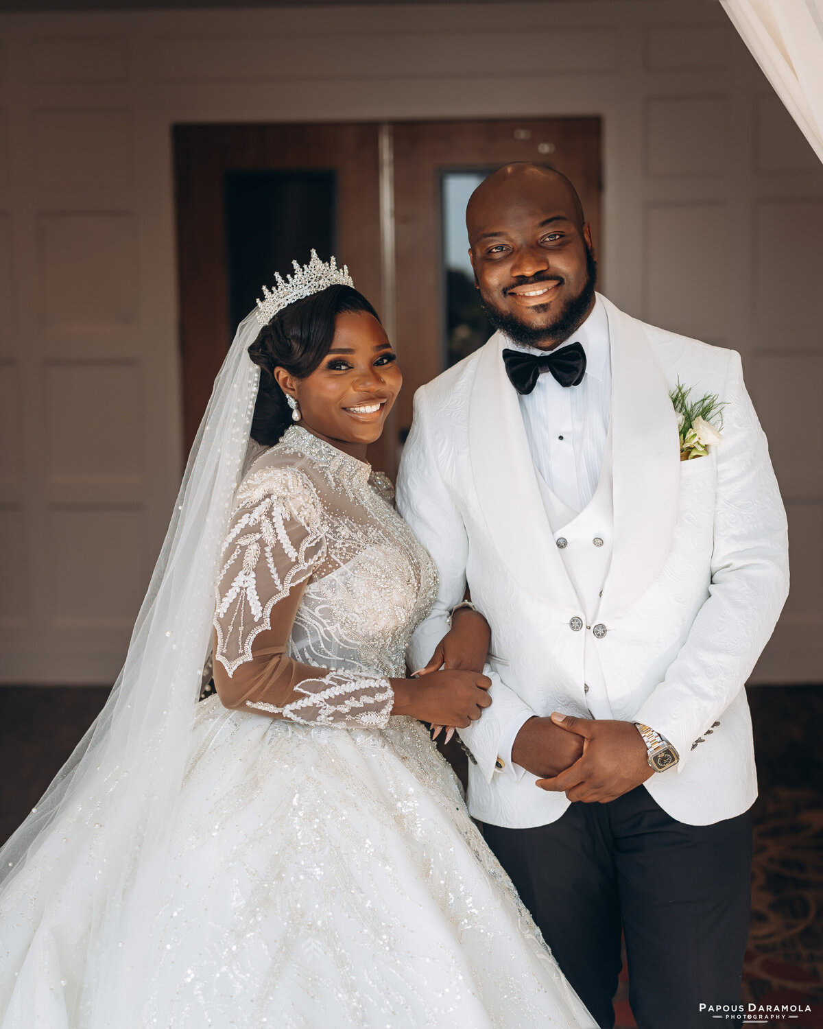 Abigail and Abije Oruka Events Papouse photographer Wedding event planners Toronto planner African Nigerian Eyitayo Dada Dara Ayoola outdoor ceremony floral princess ballgown rolls royce groom suit potraits  paradise banquet hall vaughn 149