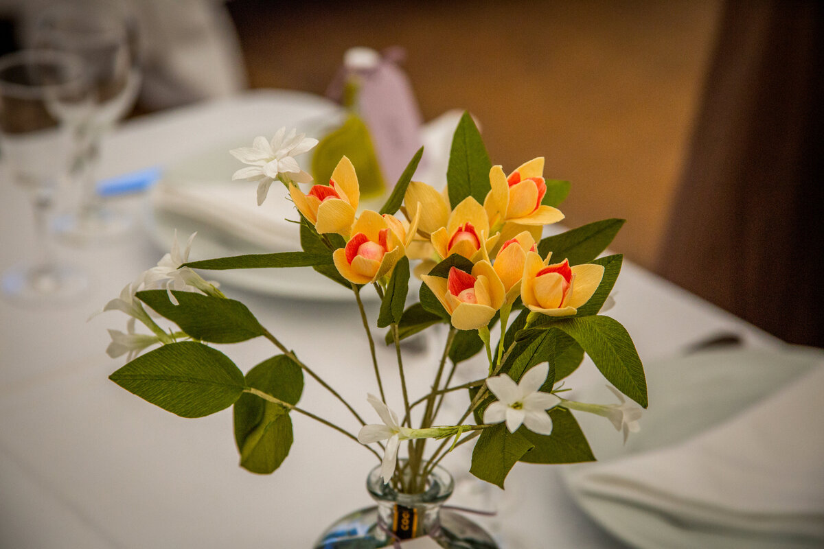 Paper flowers