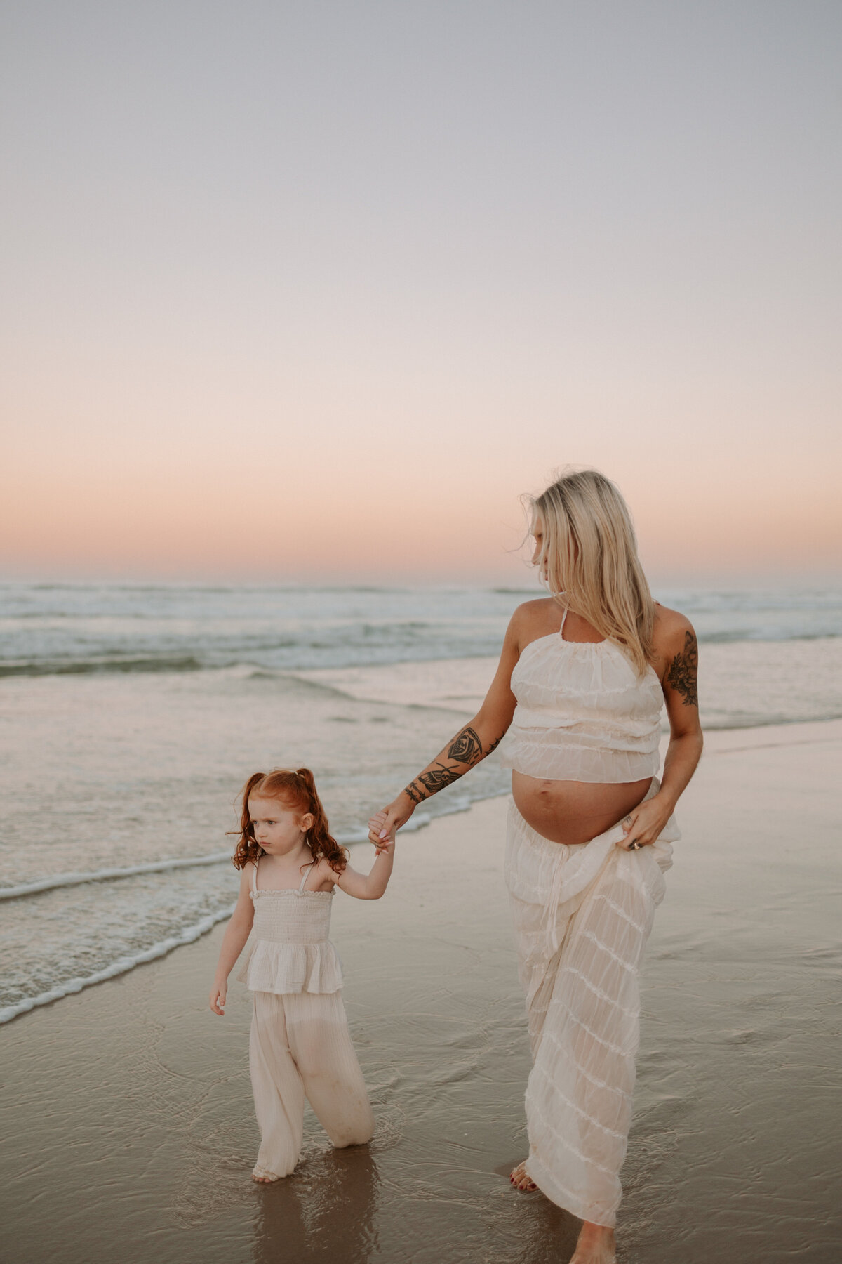 Gold Coast Sunset Maternity Photography