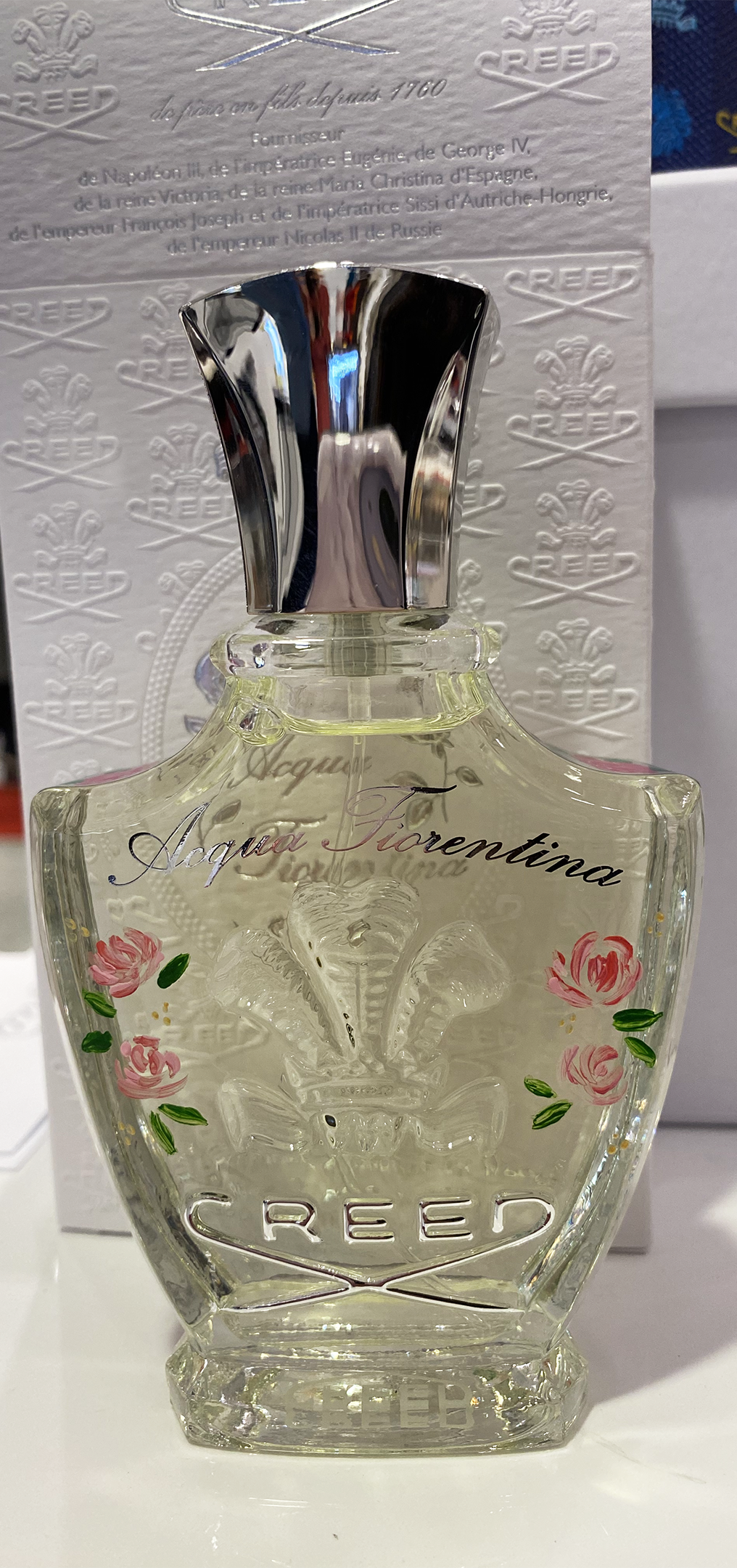 Los Angeles Bottle Painting Creed Acqua Fiorentina Fragrance Neiman Marcus Brand Activation