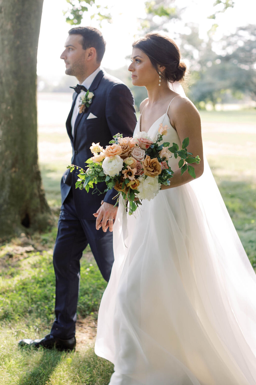 Kate Campbell Floral Summer Tented Wedding at Brittland Estate by Ashley Boyan Photography-10