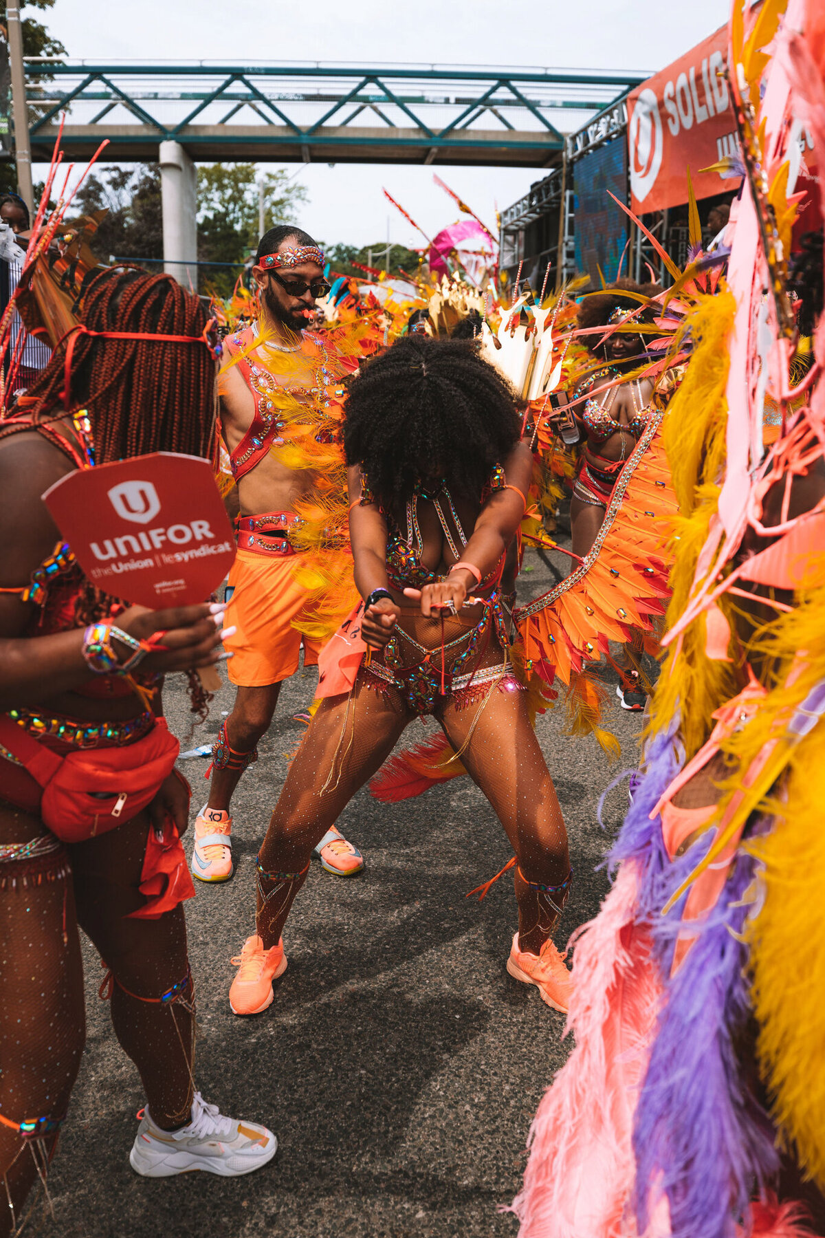 Photos of Masqueraders from Toronto Carnival 2023 - Sunlime Mas Band - Medium Band of The Year 2023-118